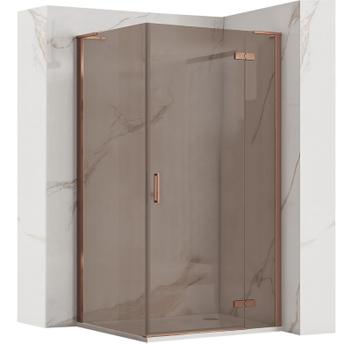 REA Hugo suihkukaappi 80x90 Copper Brush