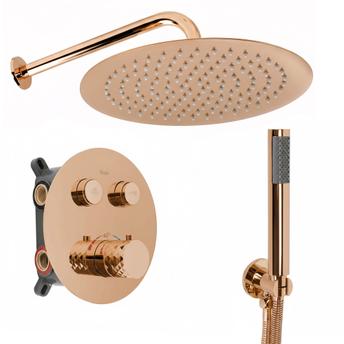 Podomietková sprchová súprava Rea Lungo Diamond Copper + BOX