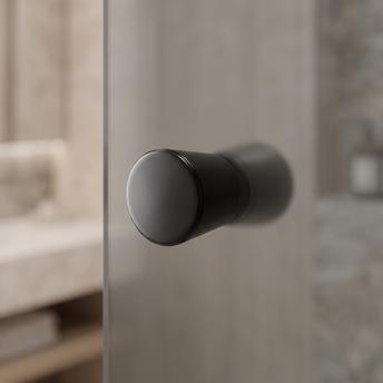 Shower door handle Rea 03 Black