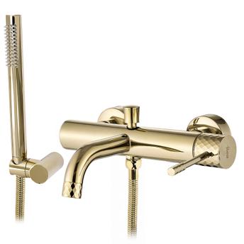 Wannenarmatur Rea Lungo Diamond Gold