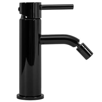 Rubinetto da bidet Rea Lungo Black metallic