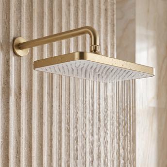 Rectangular shower head REA JS-032 Brushed Gold