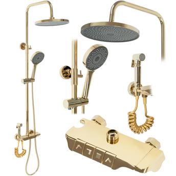 Sustav tuš garniture REA MAX Gold