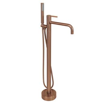 Freistehende Badewannenarmatur Rea Foster Brush Copper