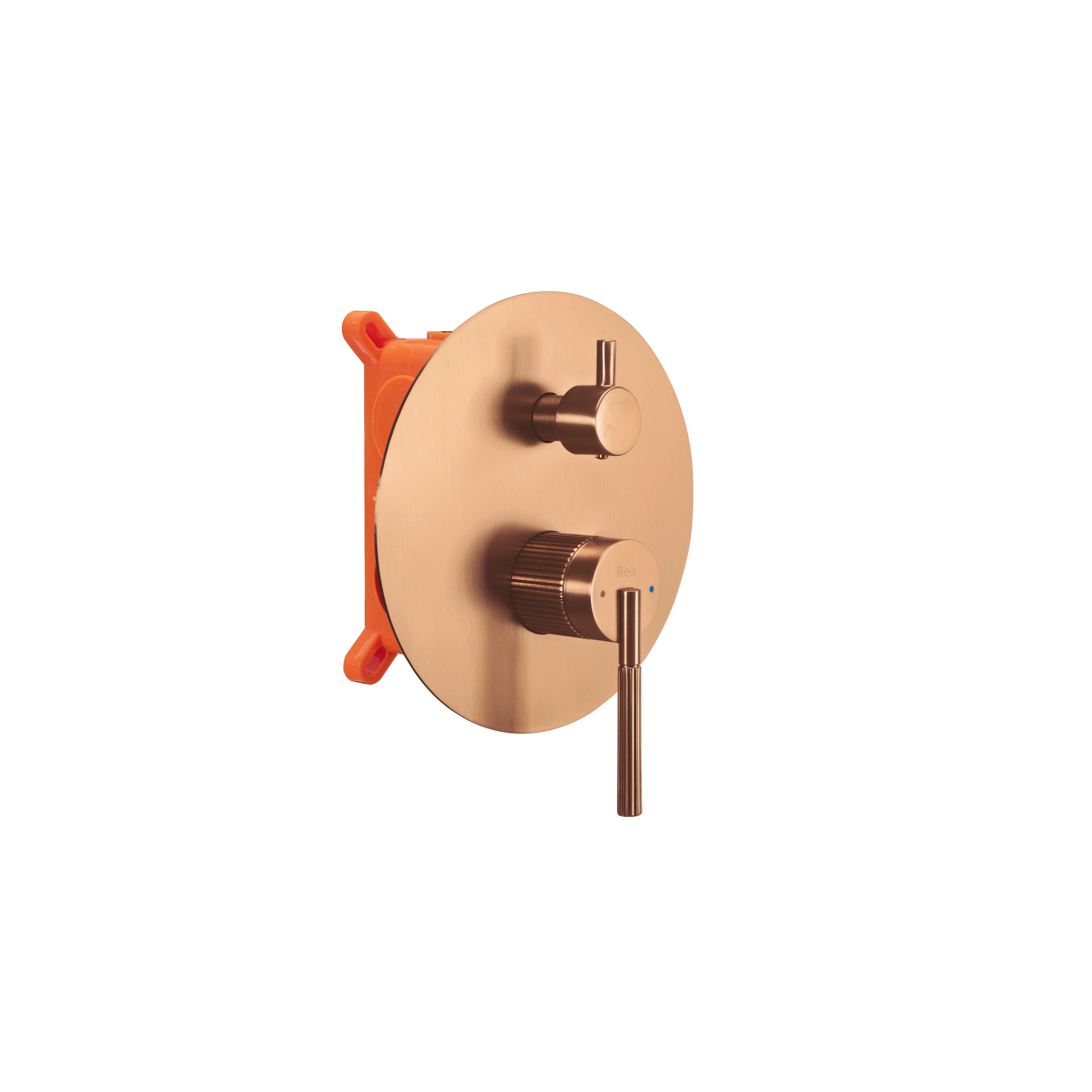 Unterputz Duschset Rea Argon Brush Copper  + BOX