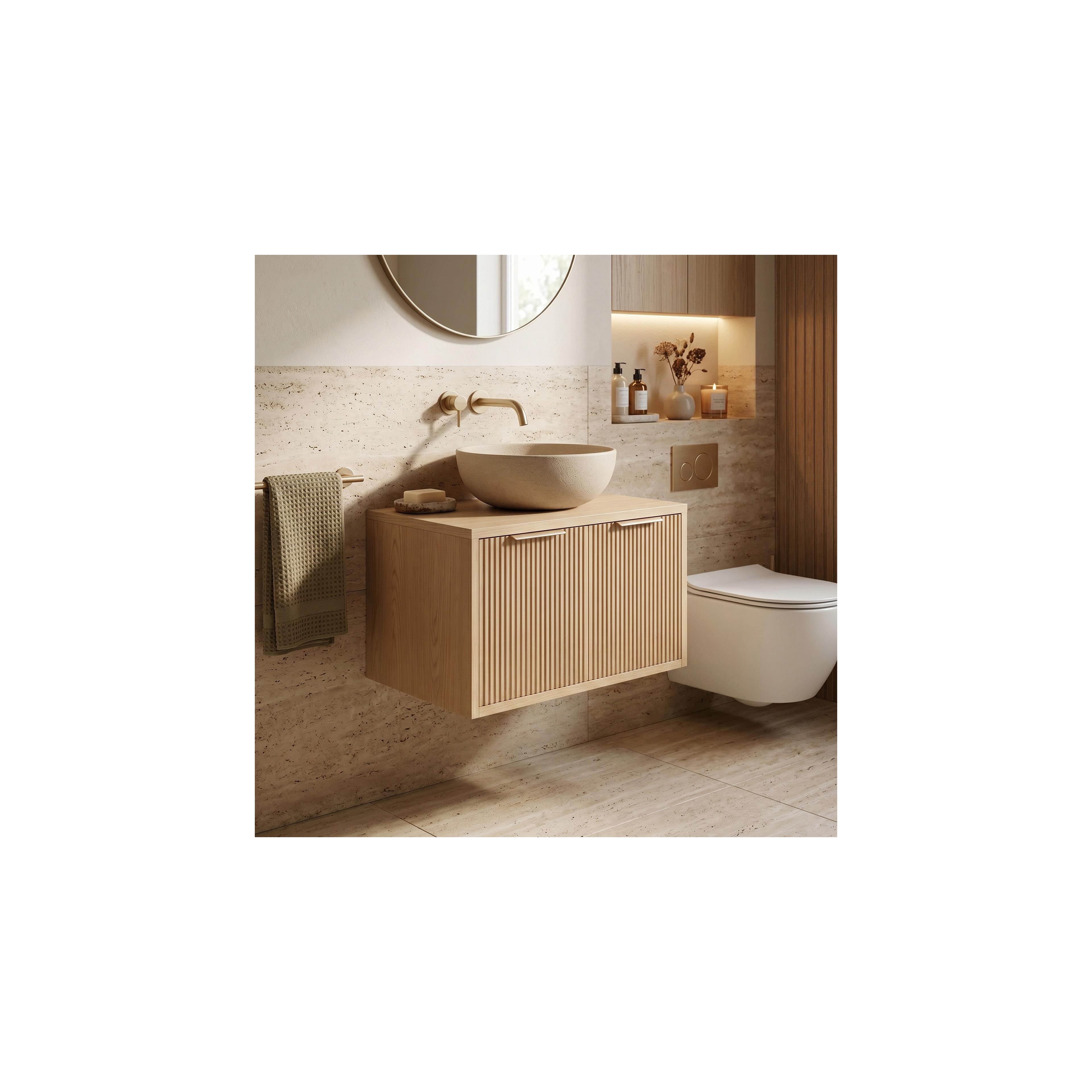 Waschtischunterschrank Rea Core 60cm Beige