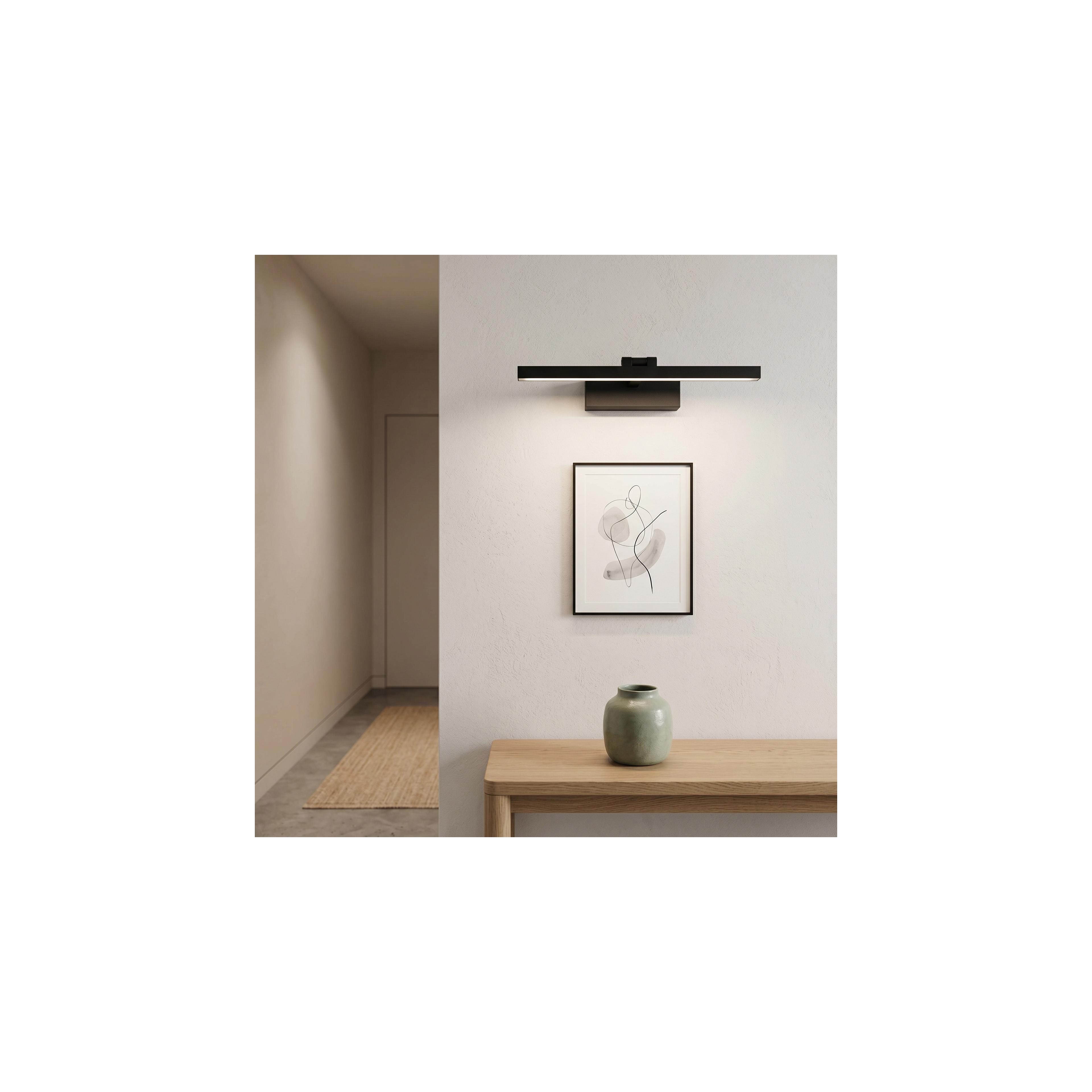 LED аплик за баня  APP1866-1W 40 cm Black