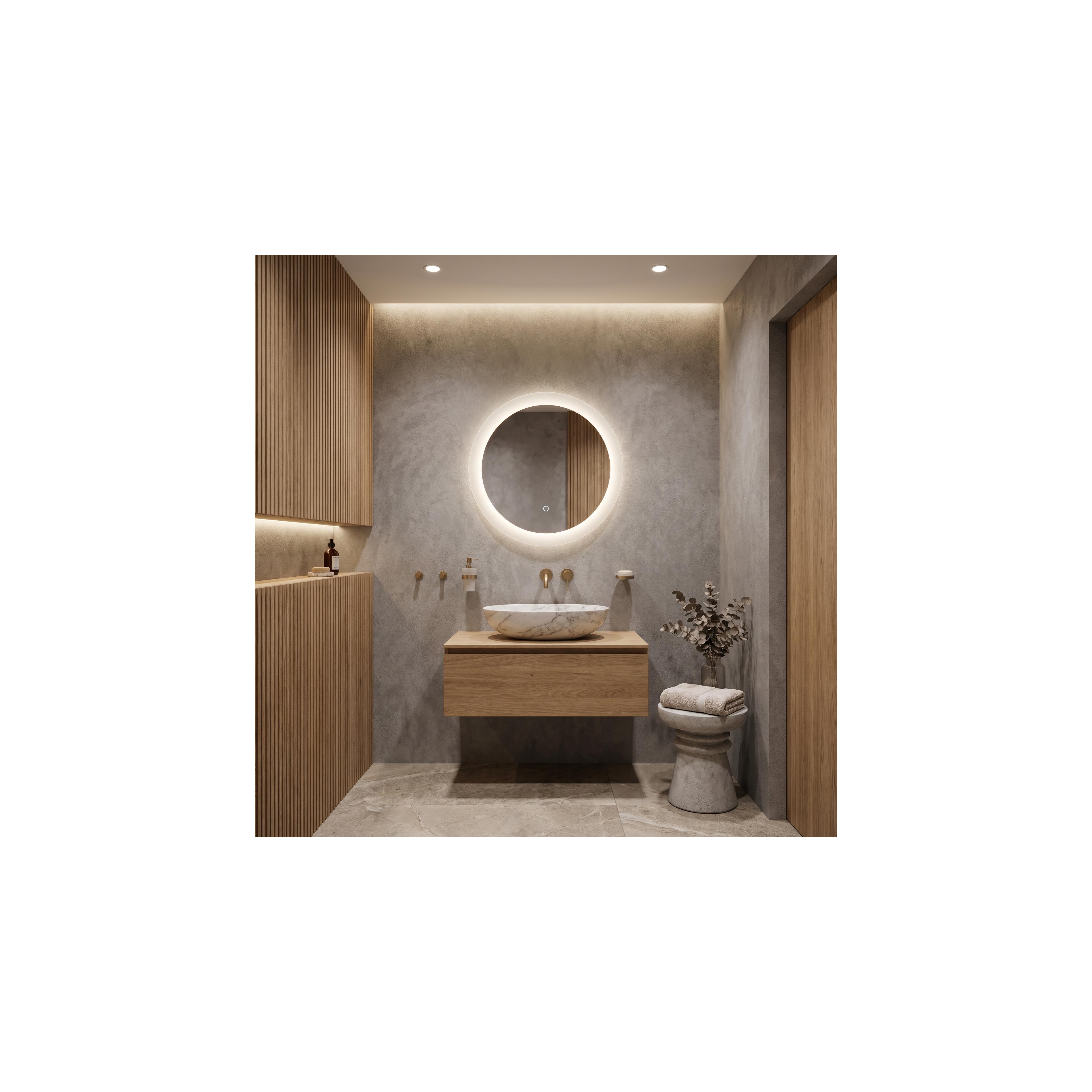 Specchio da parete a LED YH-BL-1 50 cm