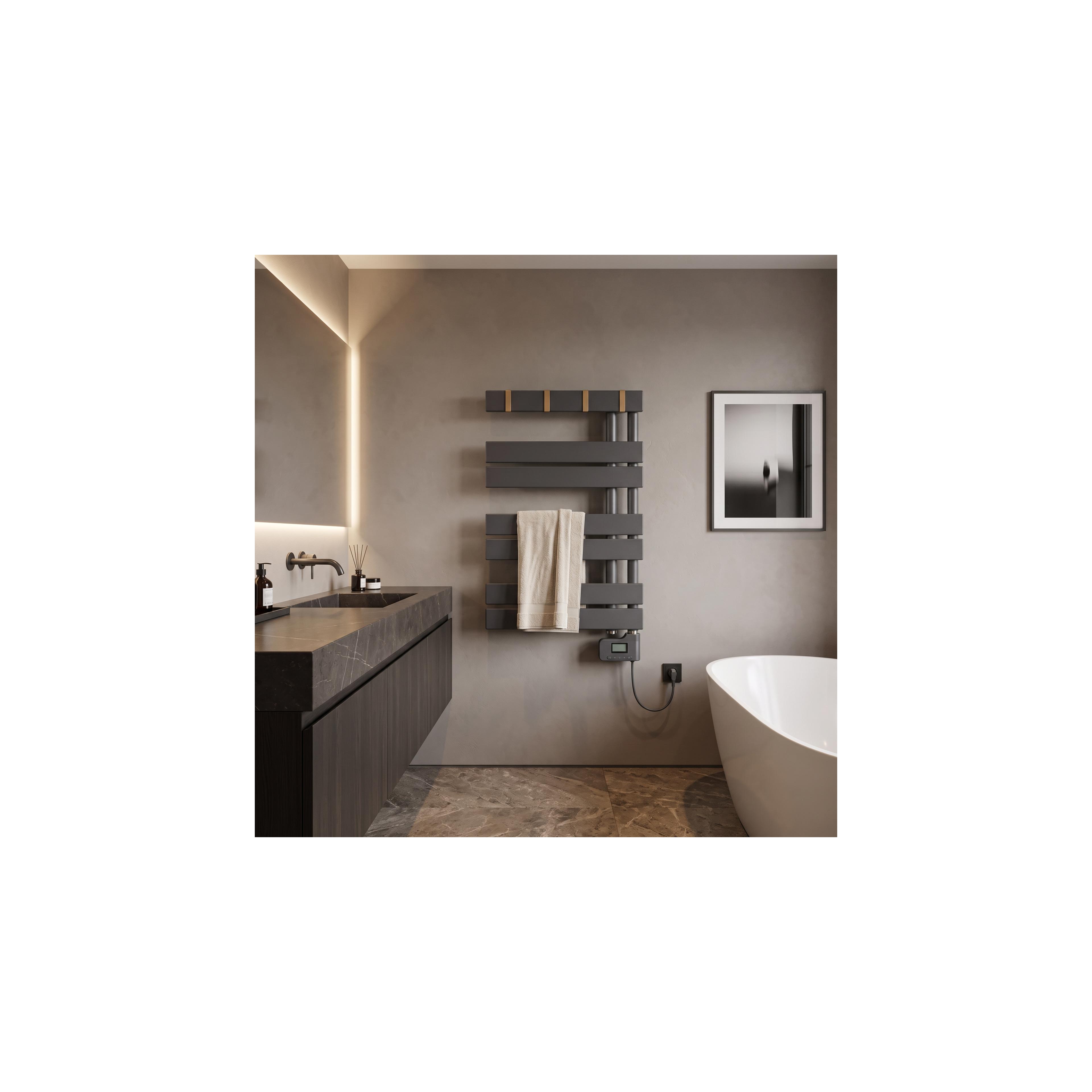Elektrischer Heizkörper Rea Nexo 90X50 Grey