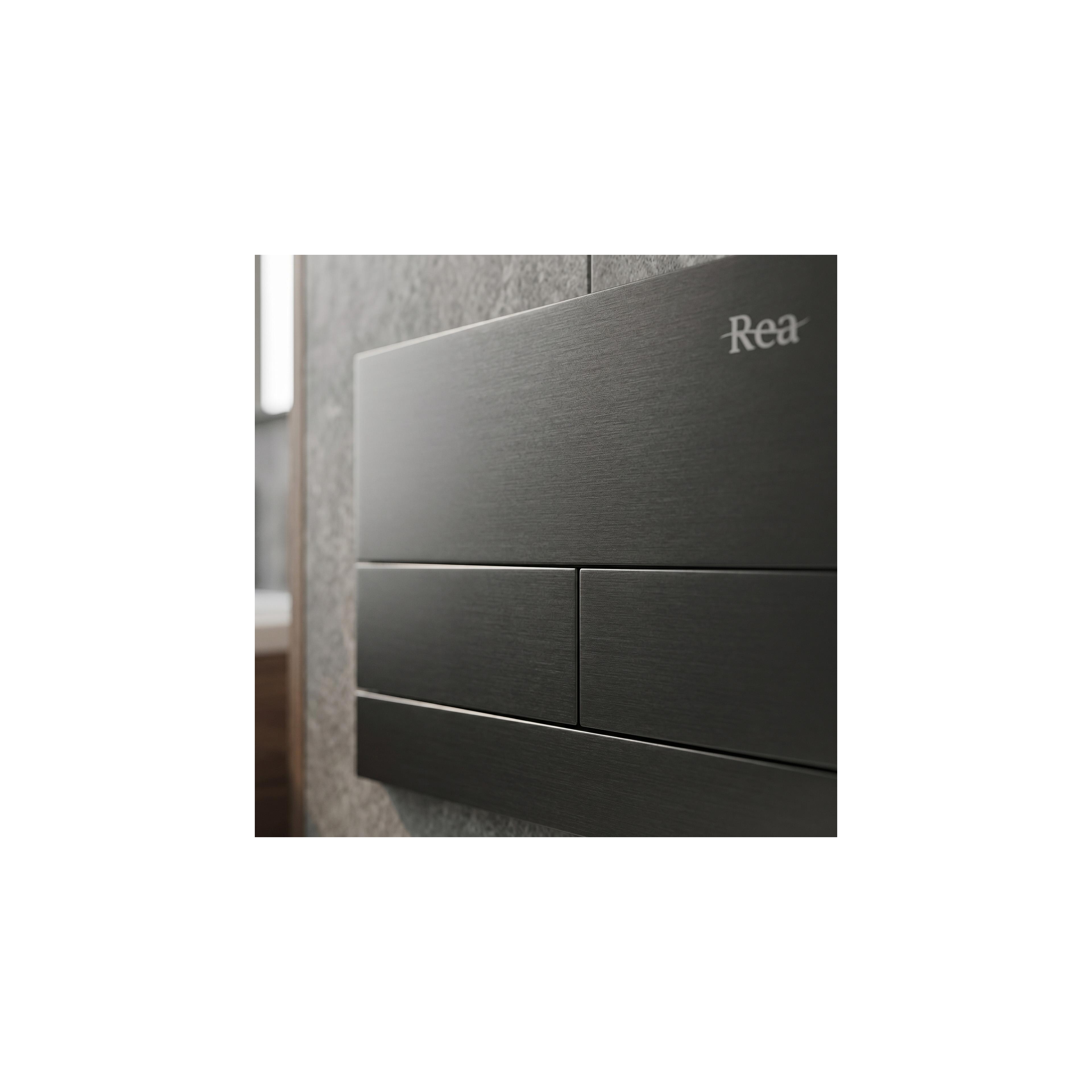 Gestell unterputzset Slim 024N für WC becken mit T taste Tytan