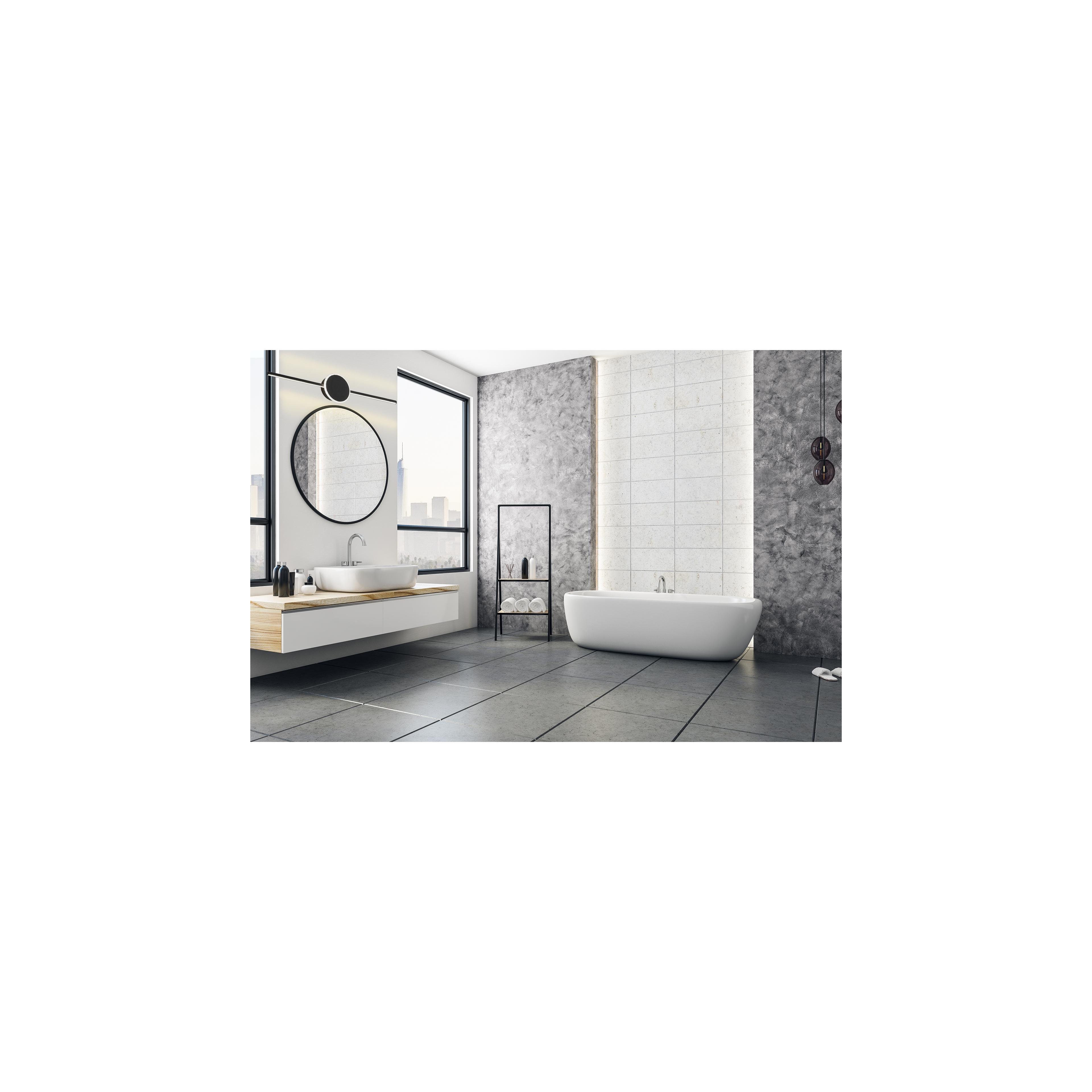 SEINALAMP LED VANNITUBA ÜMMARGUNE MUST 60CM APP849-1W