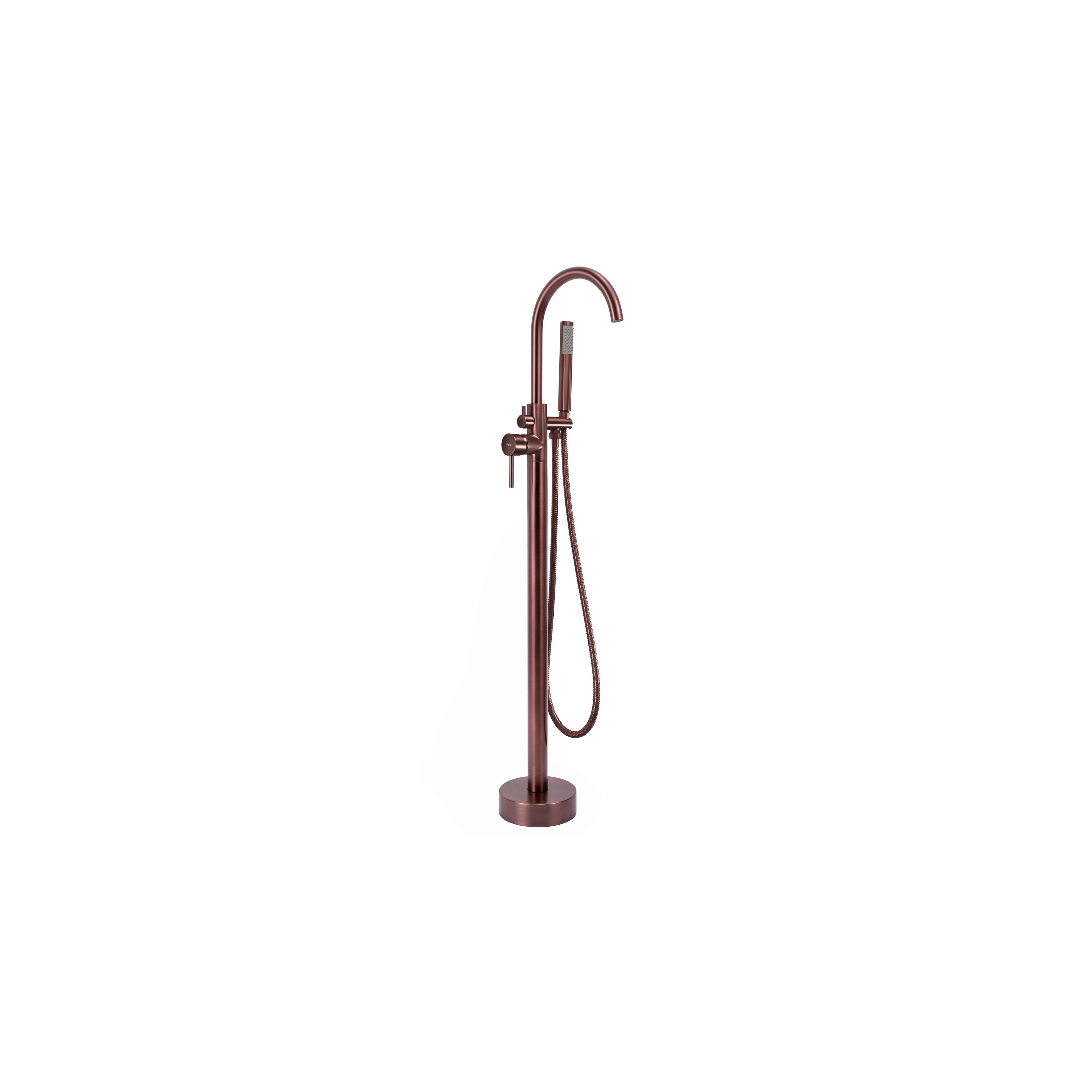 Free-standing faucet Rea Lungo Brush Brown