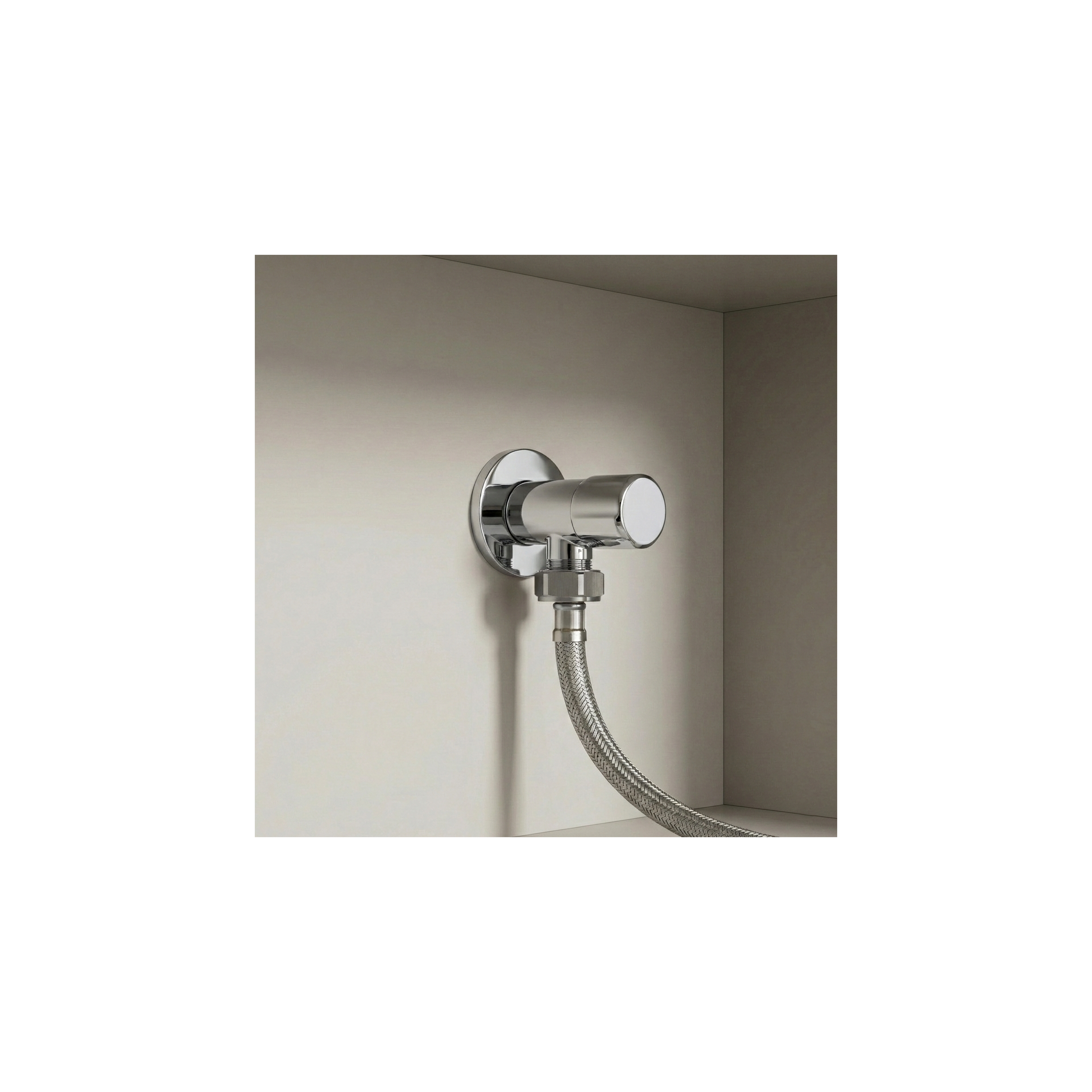Eckventil 02 1/2" x 3/4" Chrome