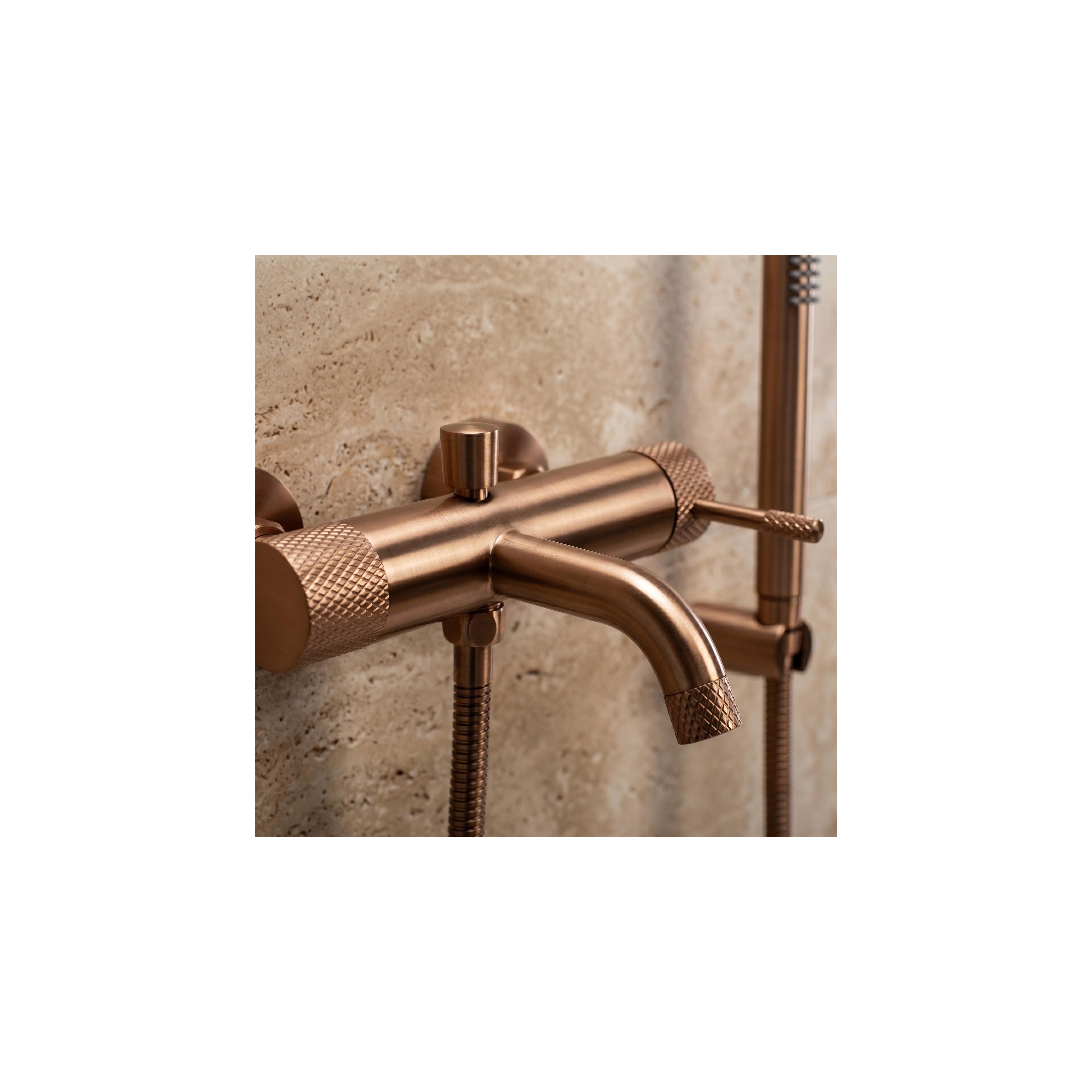 Wannenarmatur REA Venti Brush Copper