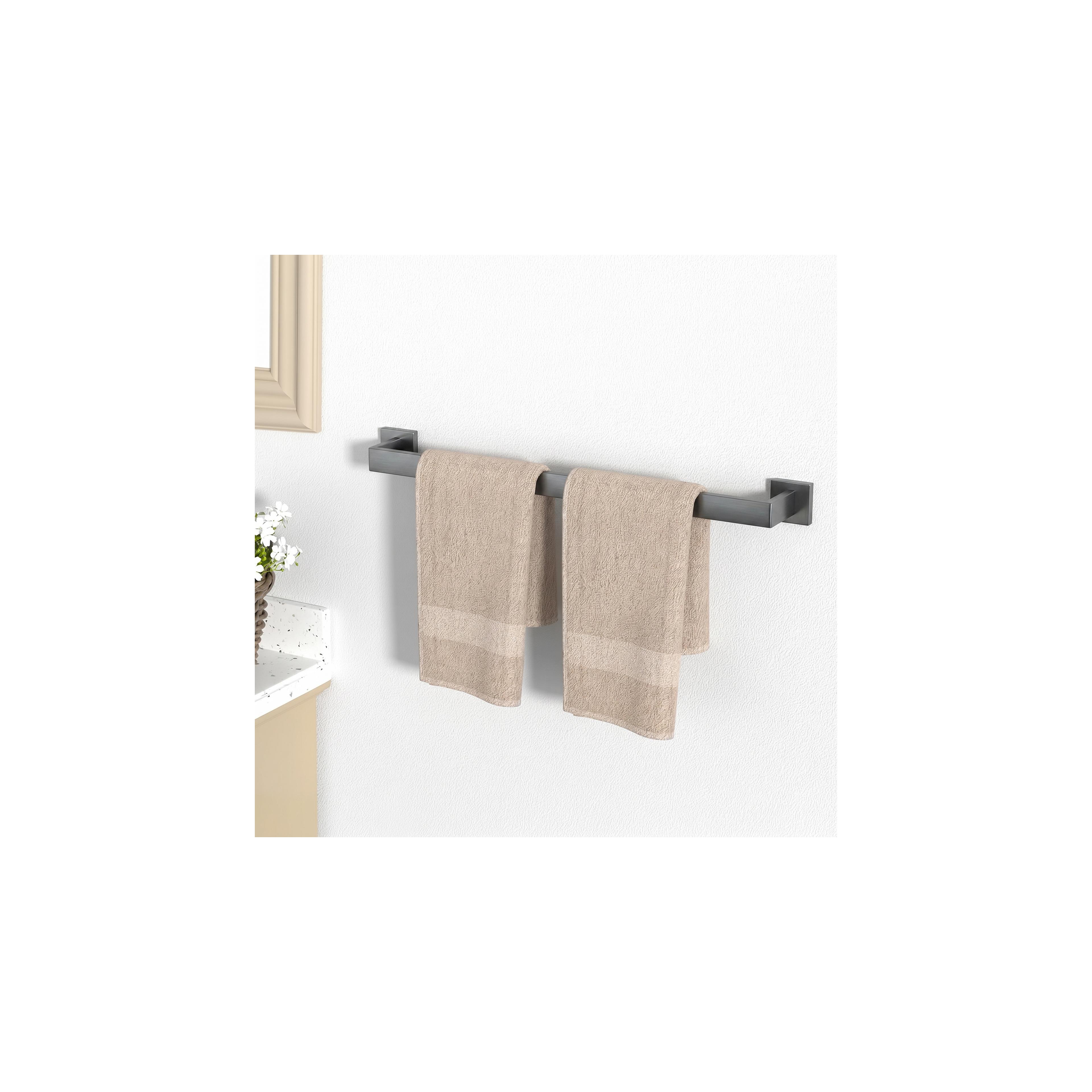 Badezimmer-Accessoire-Set Rio Titan 4-teilig