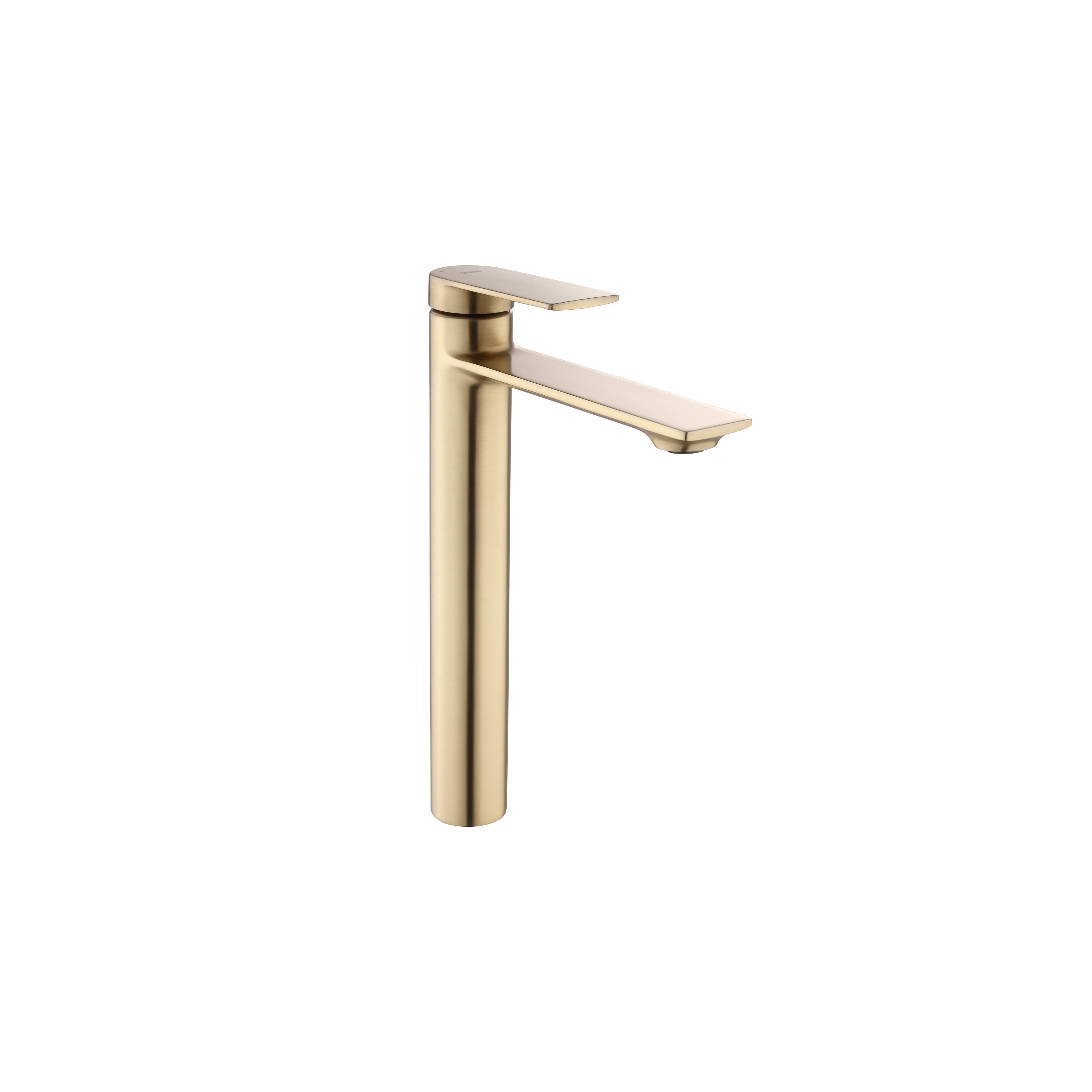 Waschbeckenarmatur REA Storm GOLD BRUSH High