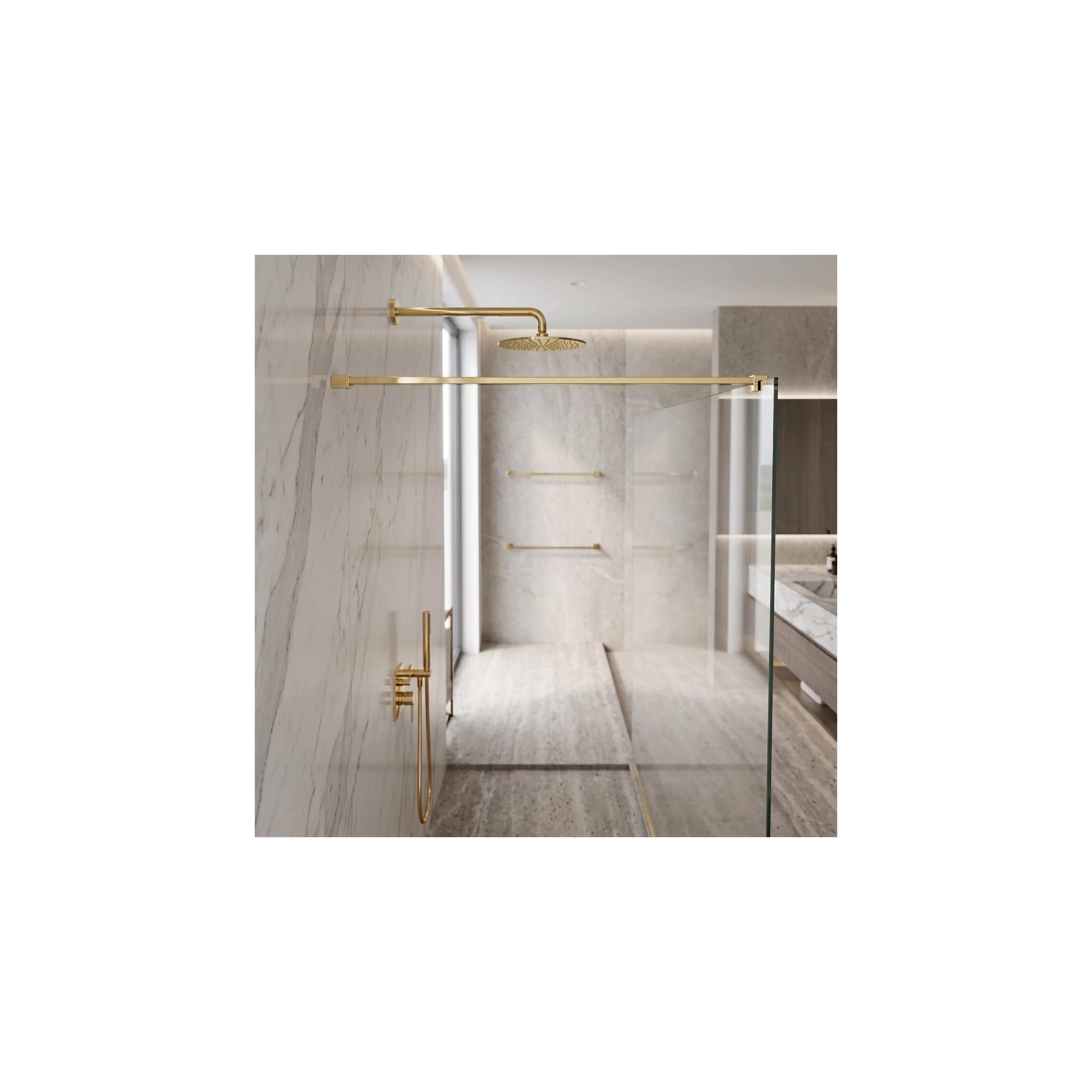 Stabilisierungsstange für Duschwand 150 cm Rea Gold