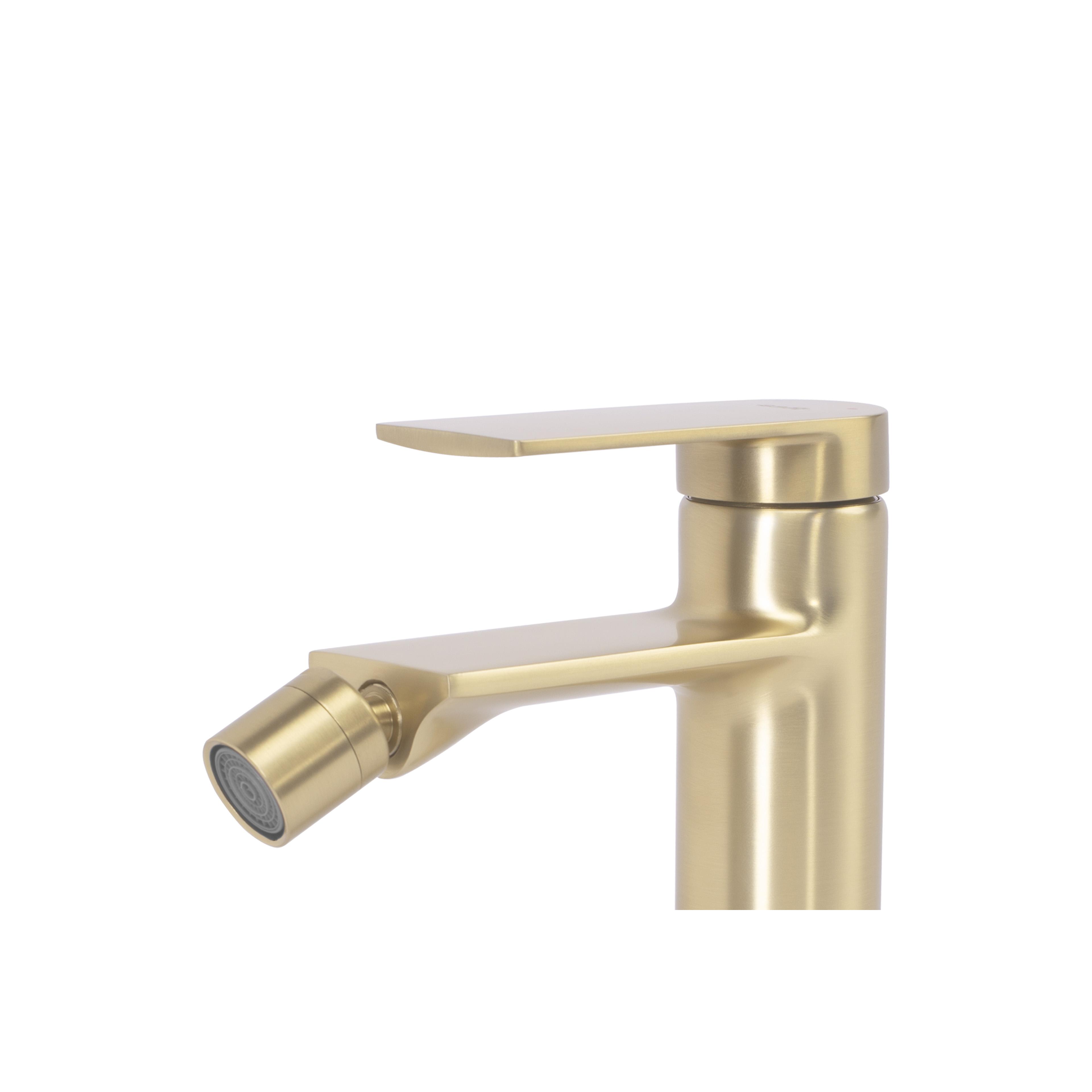 Bidetarmatur Rea Storm Brush Gold
