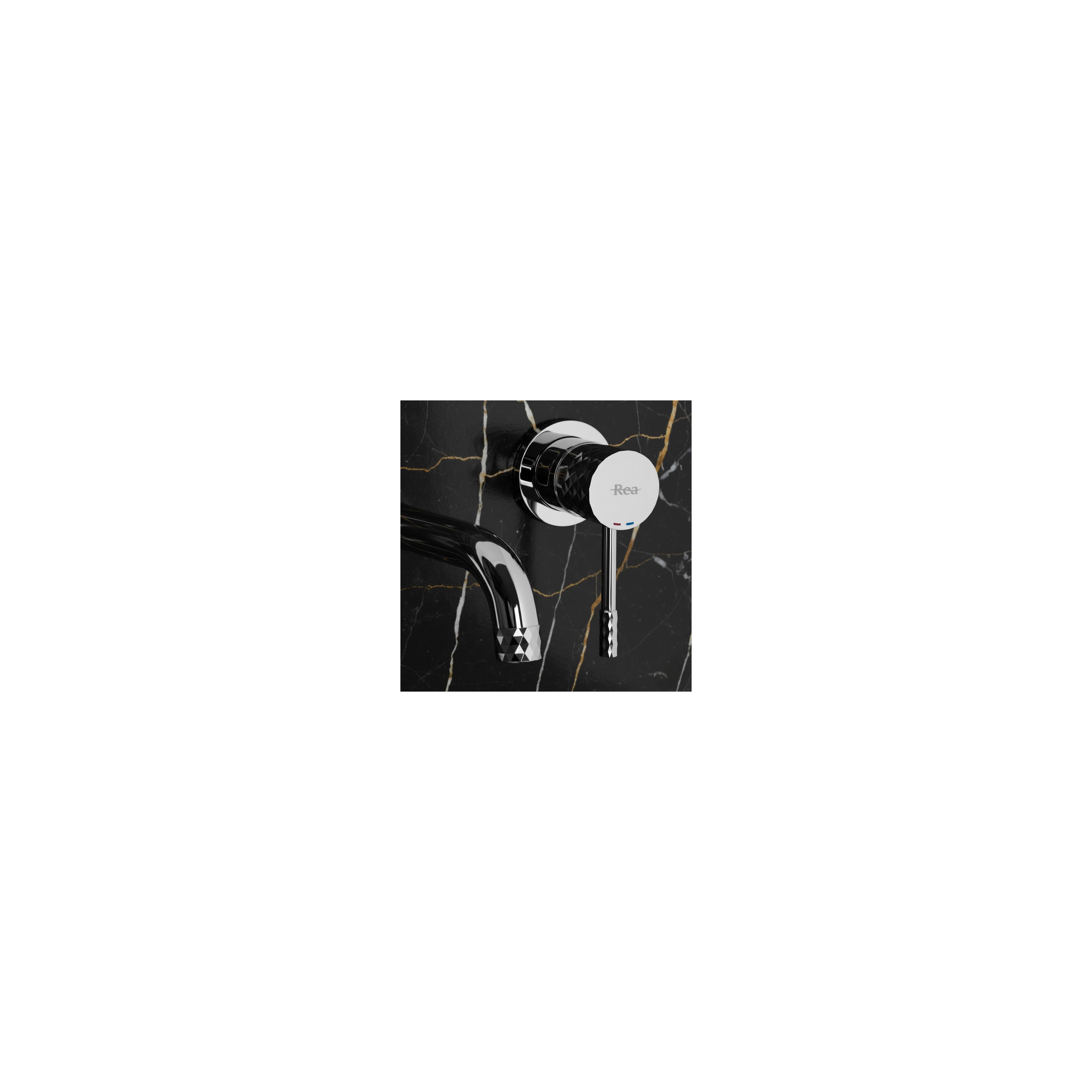 Unterputz Armatur Rea Lungo Diamond Chrom + BOX