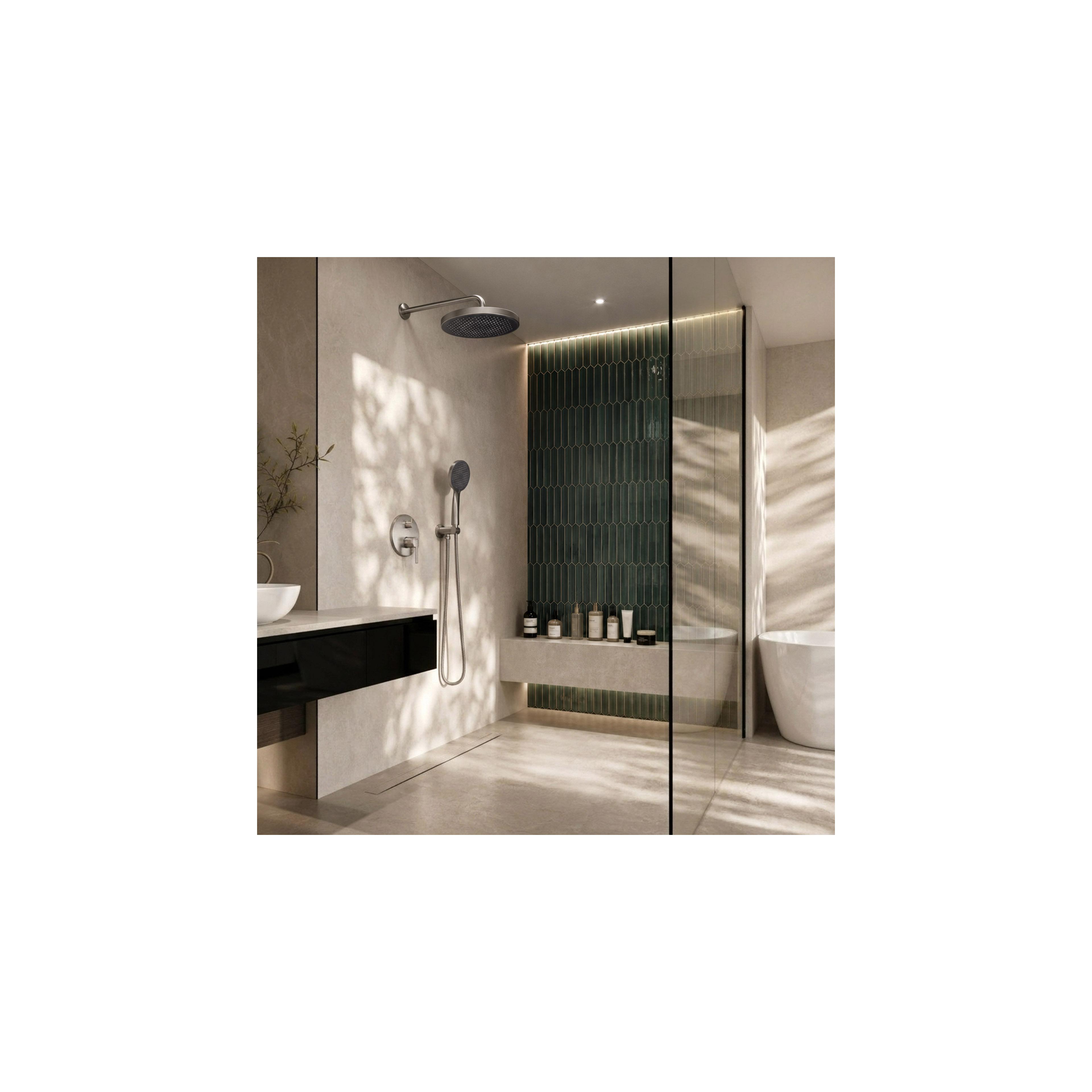 Shower system Rea Grace Brush Nickel + BOX