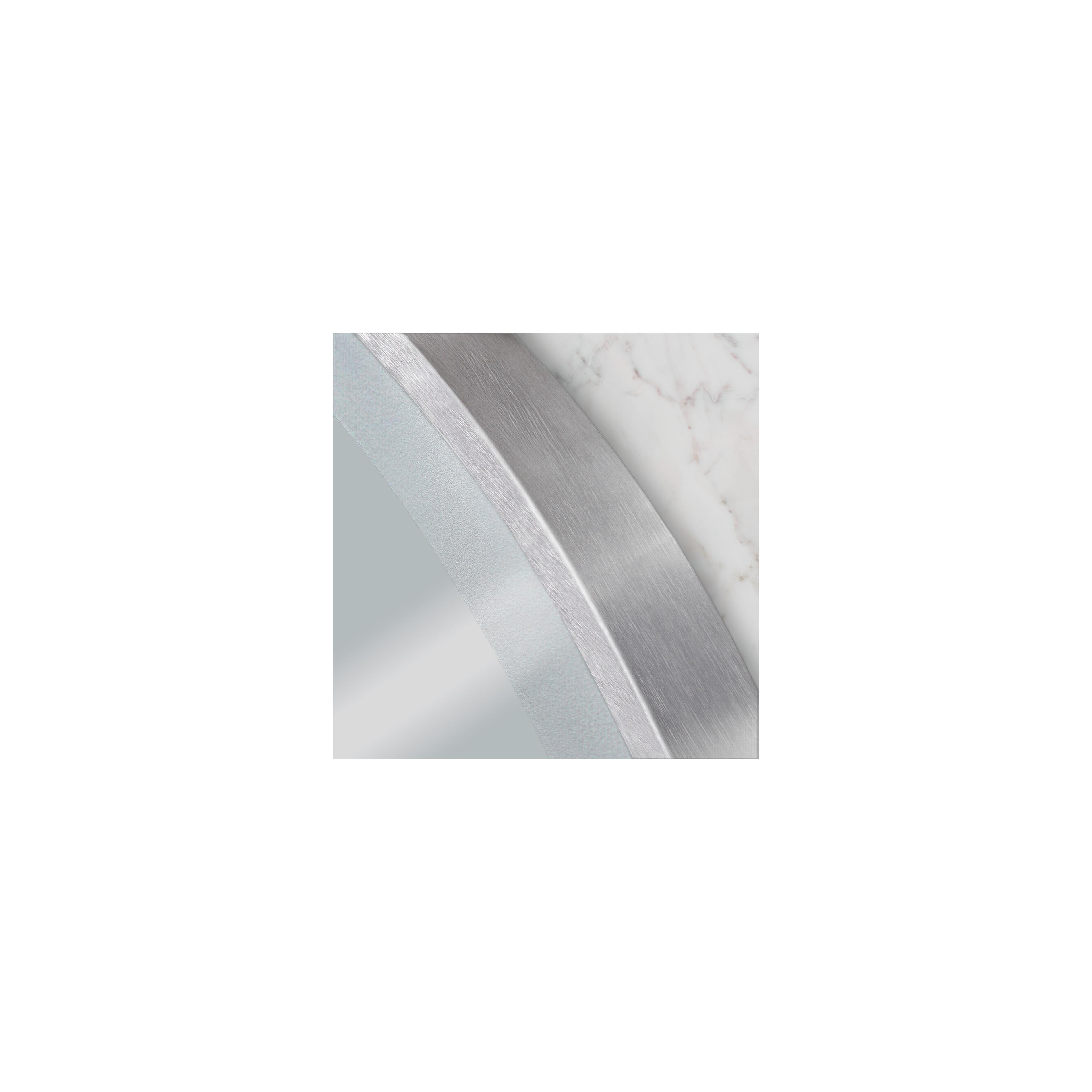 ΚΑΘΡΕΦΤΗΣ ΤΟΙΧΟΥ LED 60cm MMJ BRUSH SILVER