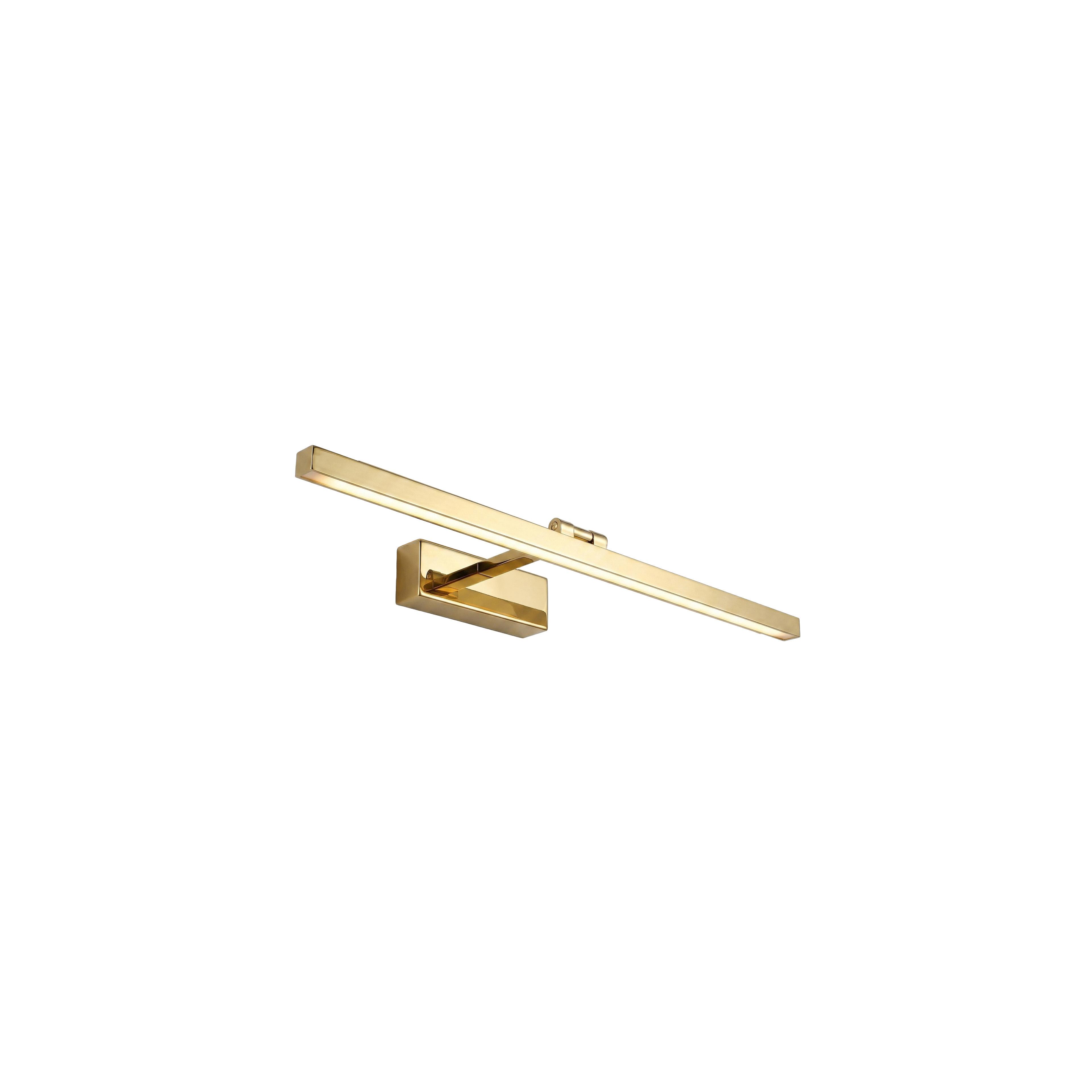 Kúpeľňové nástenné LED svietidlo APP1862-1W 80 cm GOLD