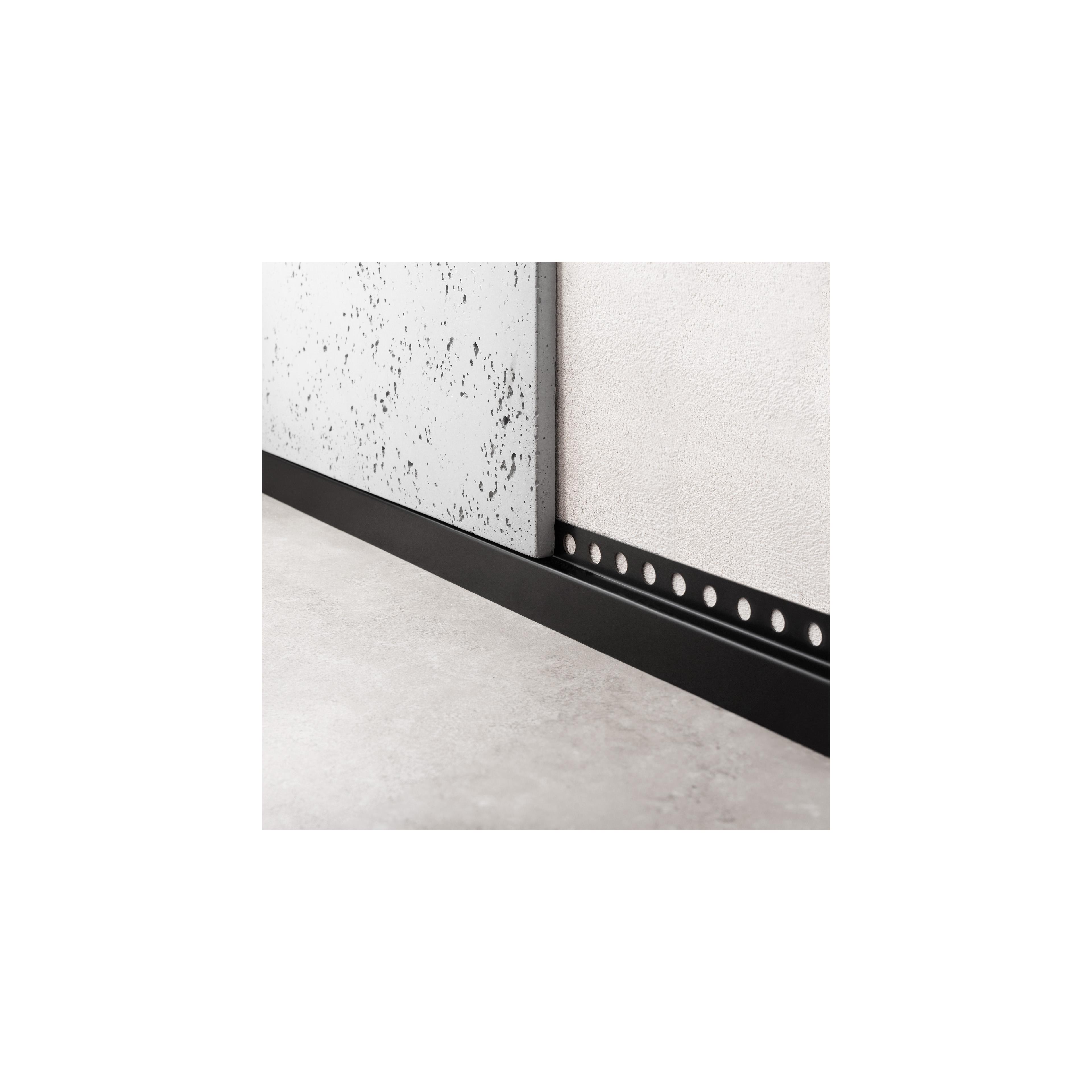 Priekinis dušo turėklas 120cm Black