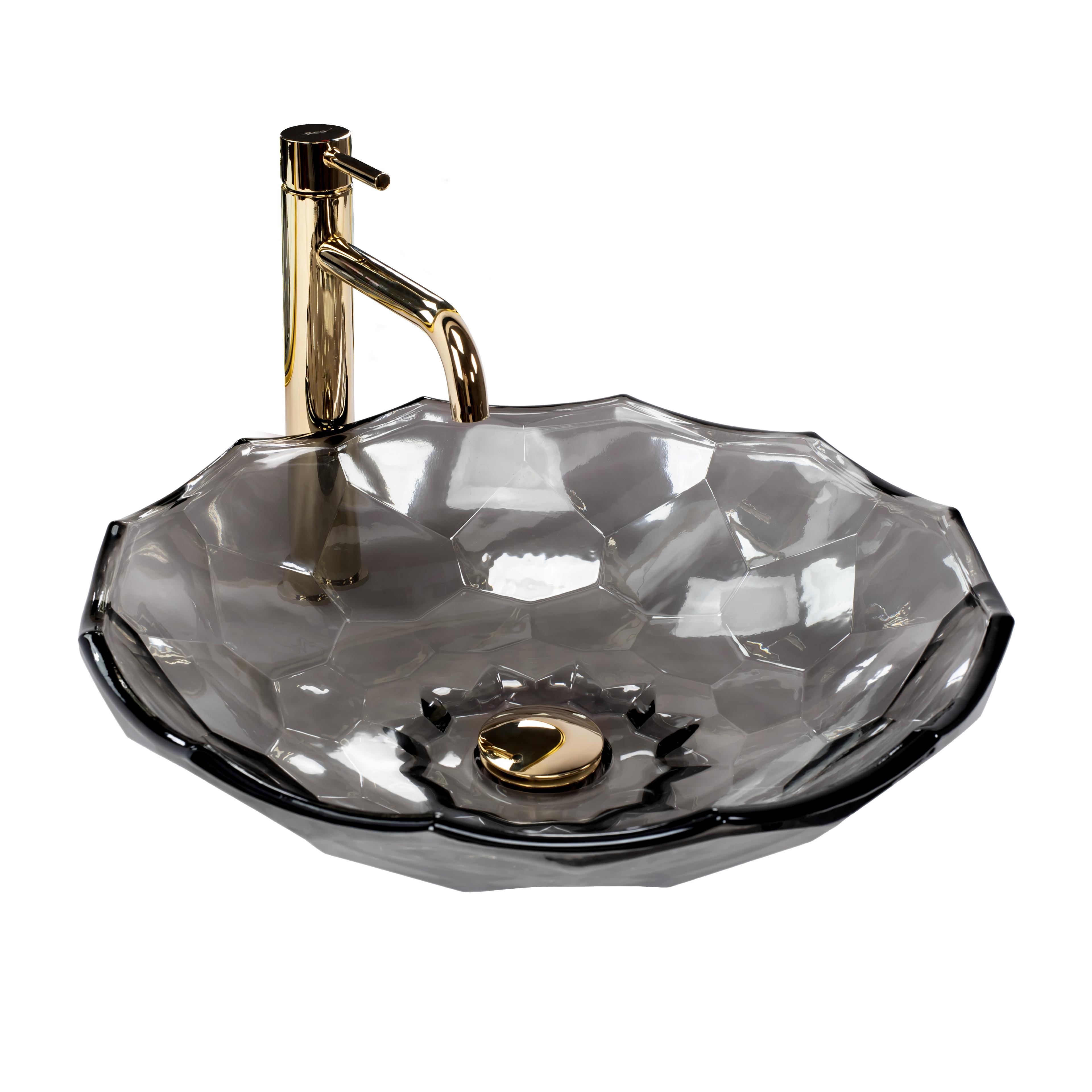 Countertop Basin REA ICE BLACK