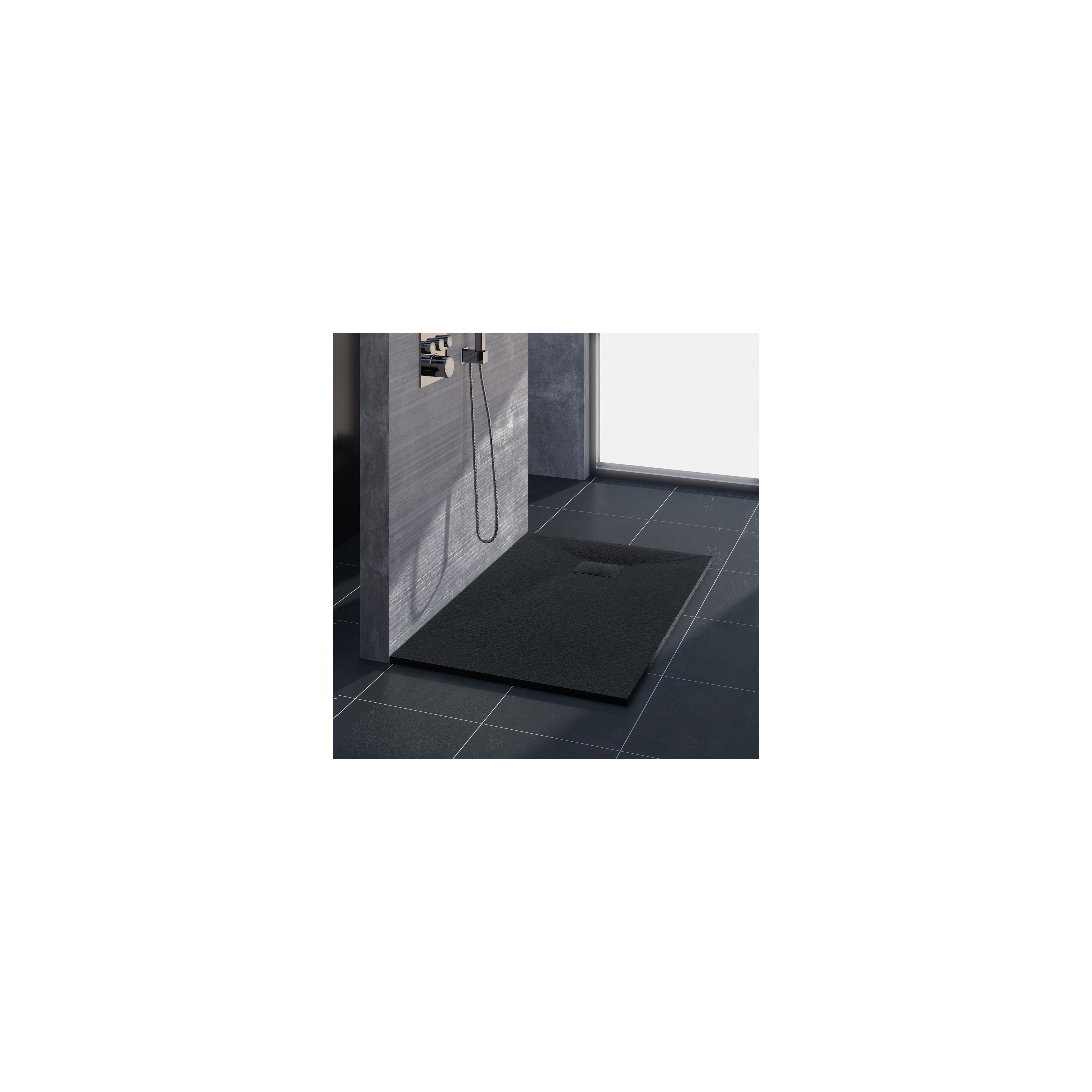 Tuš pladenj Magnum Black 100x80