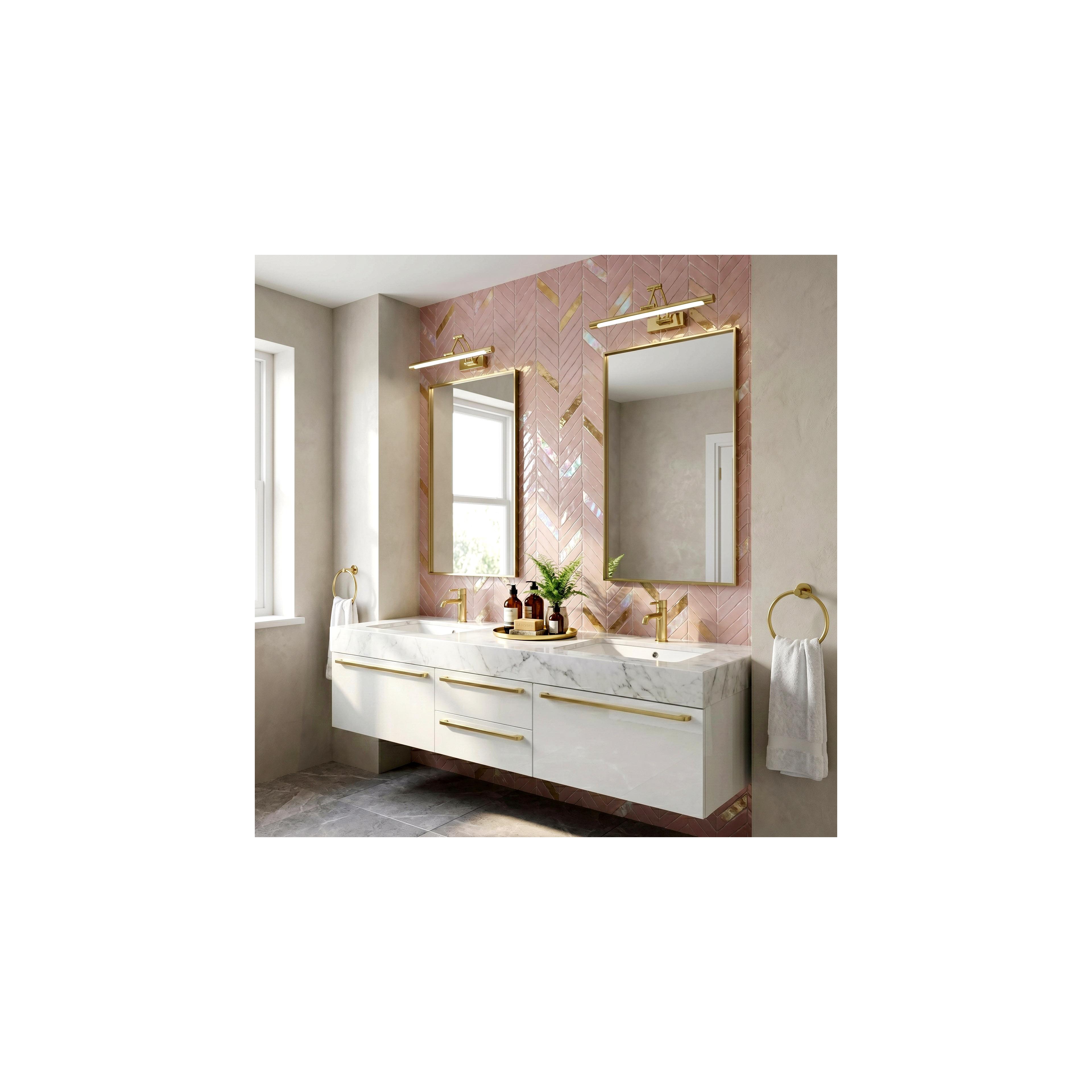 LED аплик за баня SWE019-1W Gold