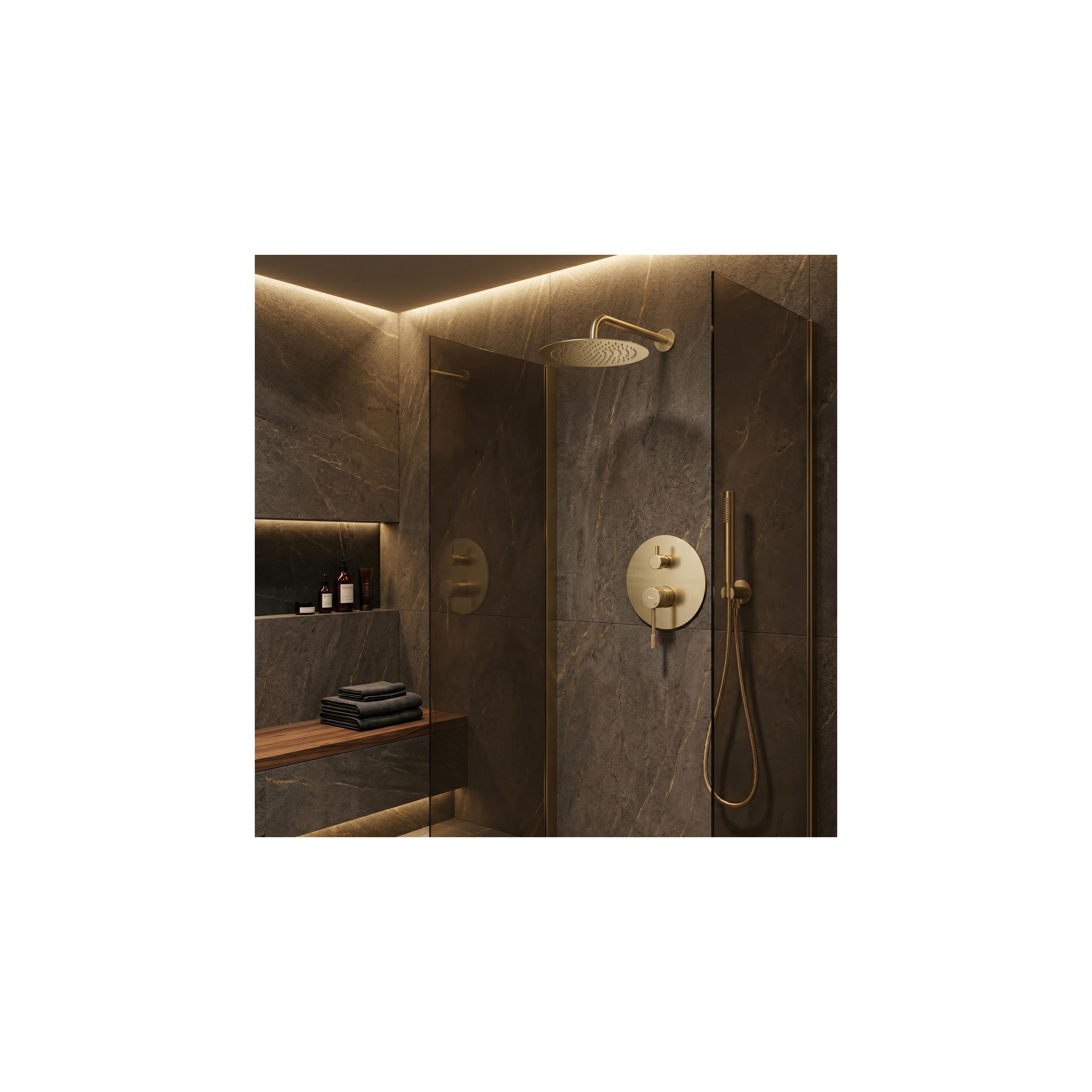 Unterputz Duschset Rea Venti Brush Gold + BOX