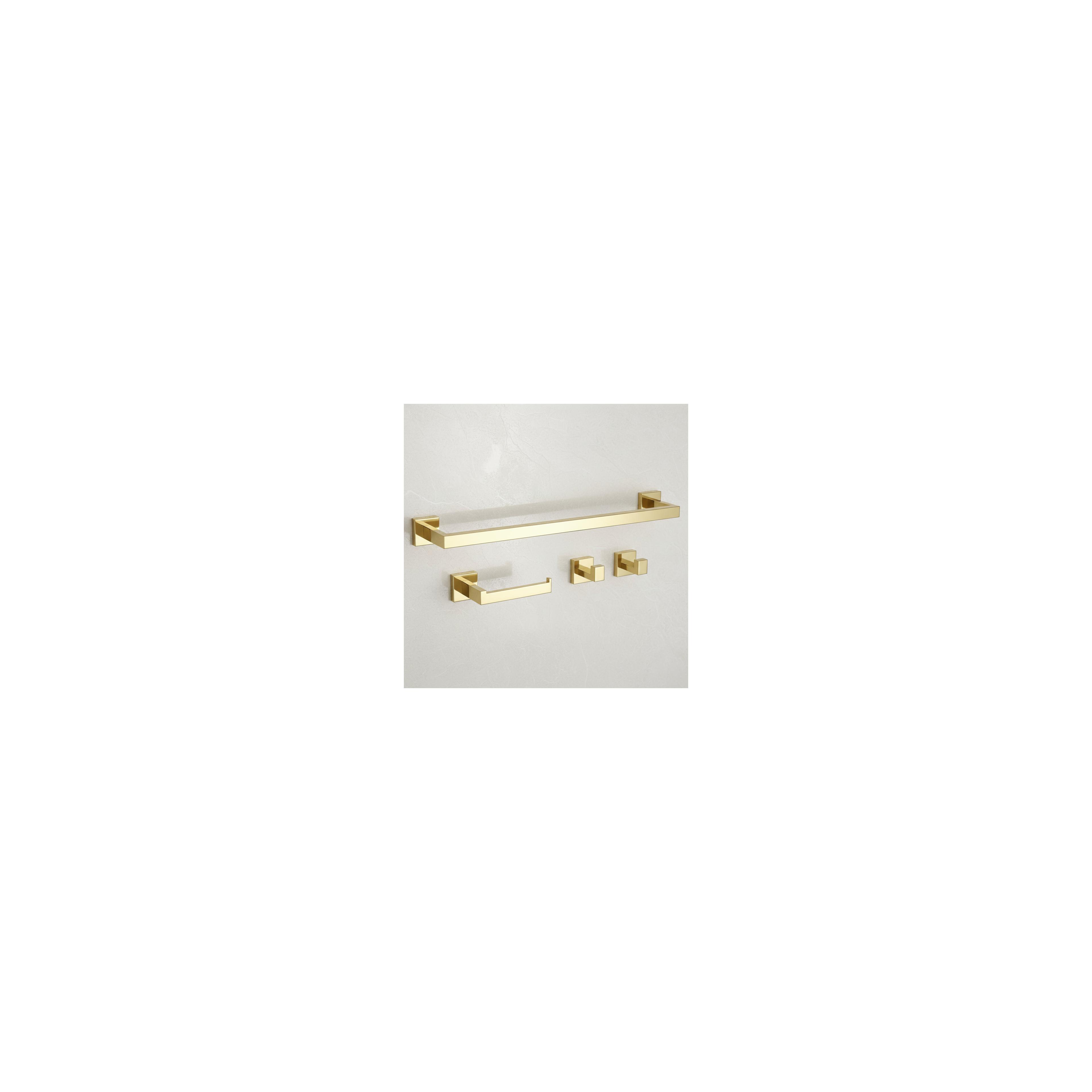 Badezimmer-Accessoire-Set Rio Gold 4-teilig