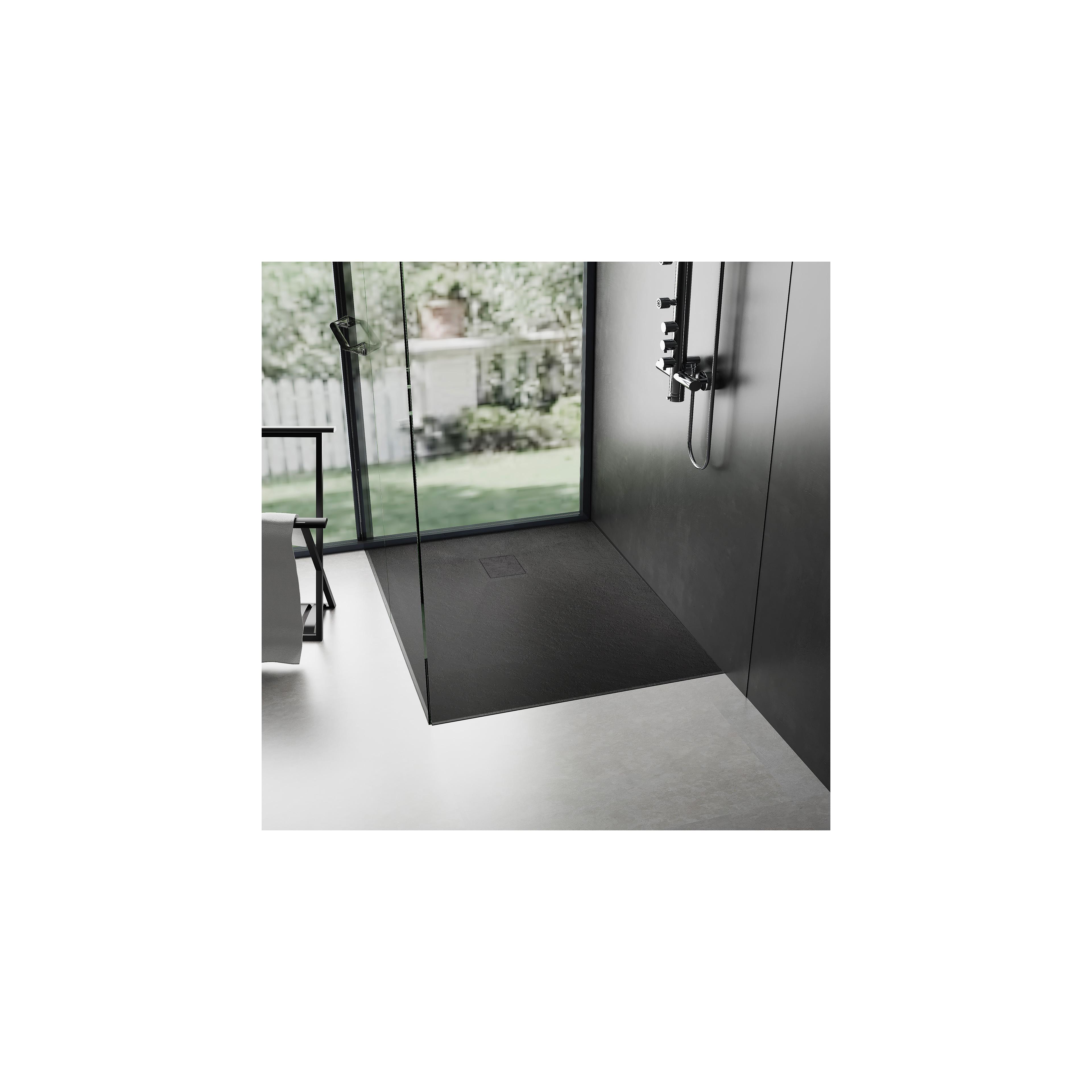 Duschtasse Magnum Black 90x90