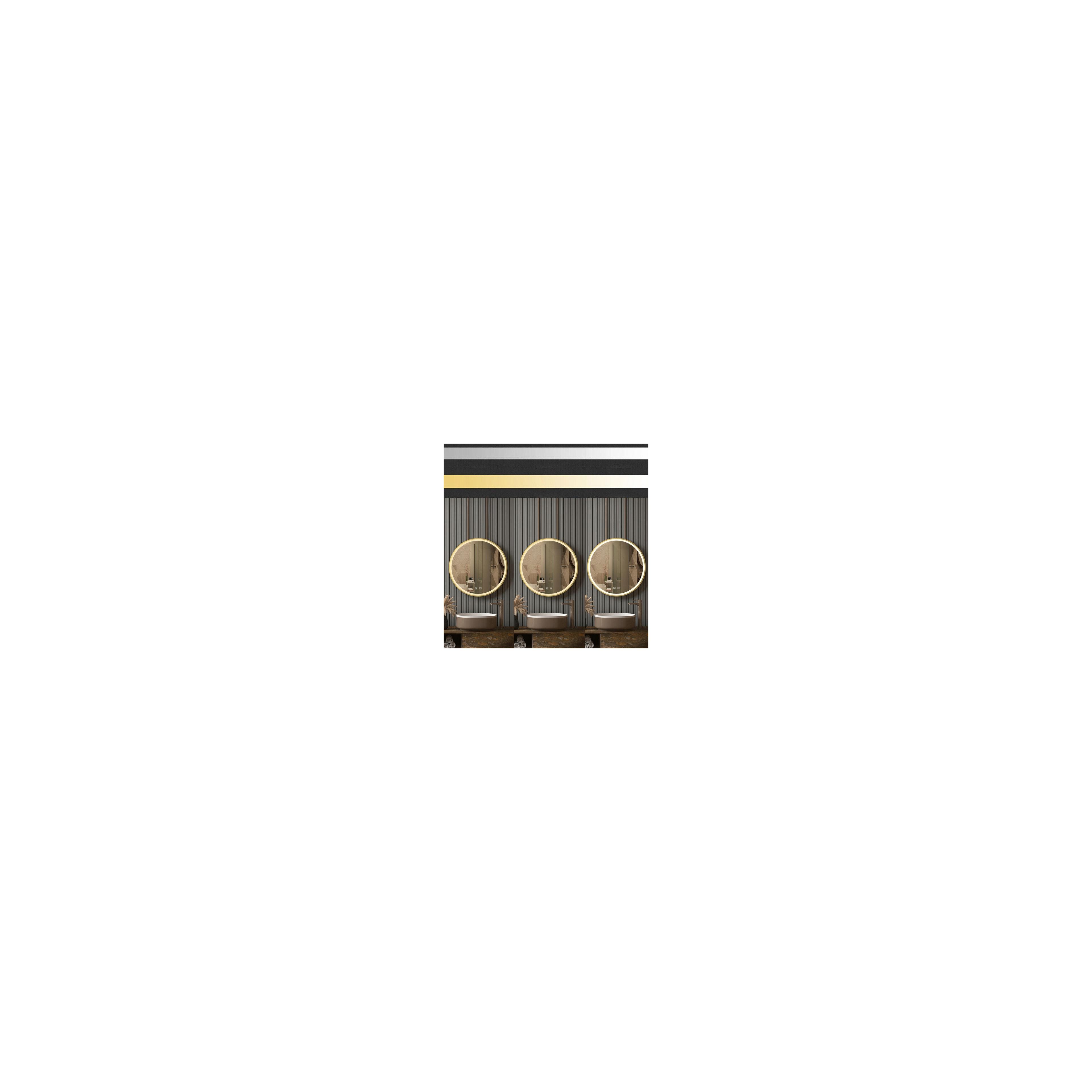 Zrkadlo LED 70cm MMJ Gold