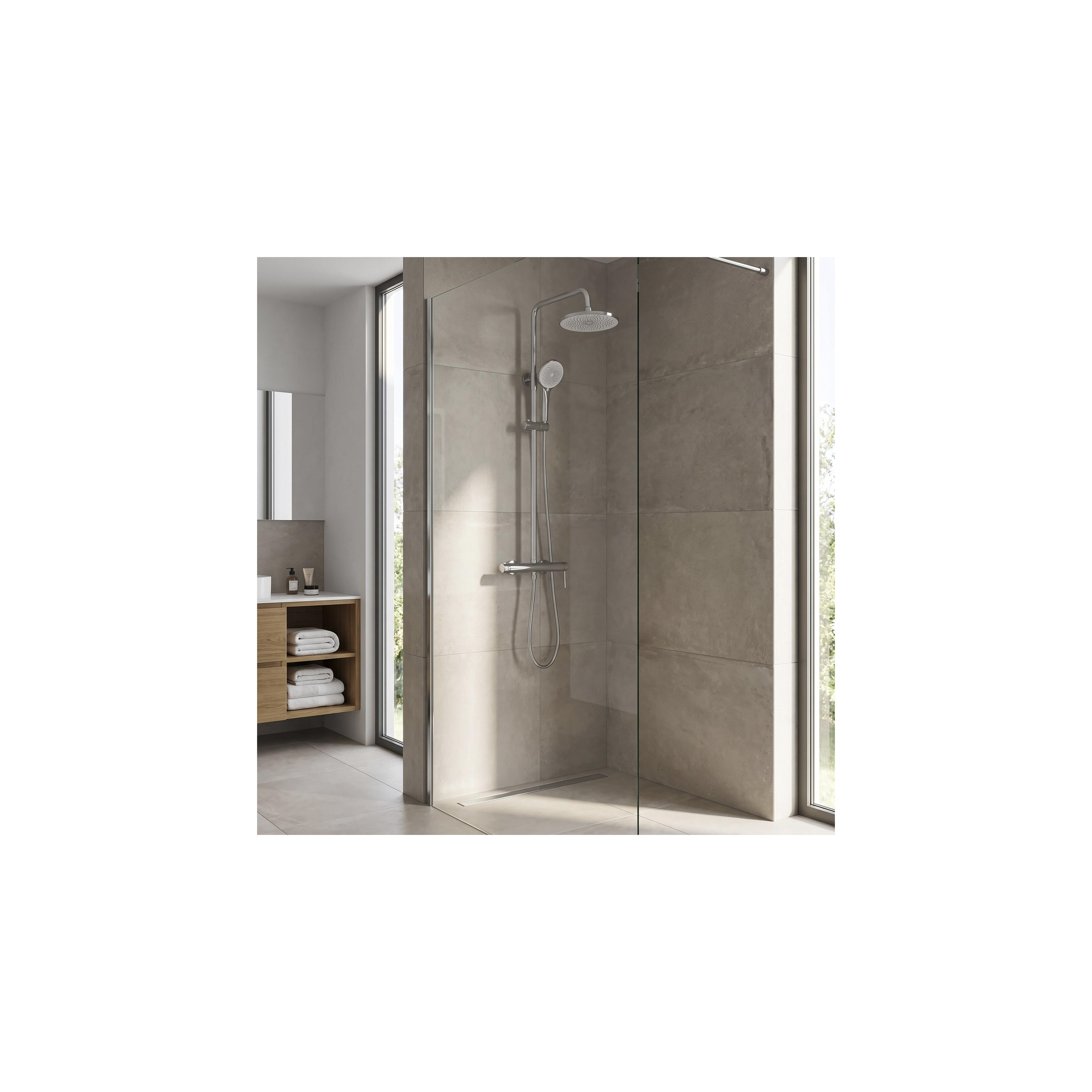 Duschgarnitur Rea Foss Clif Brush Nickel