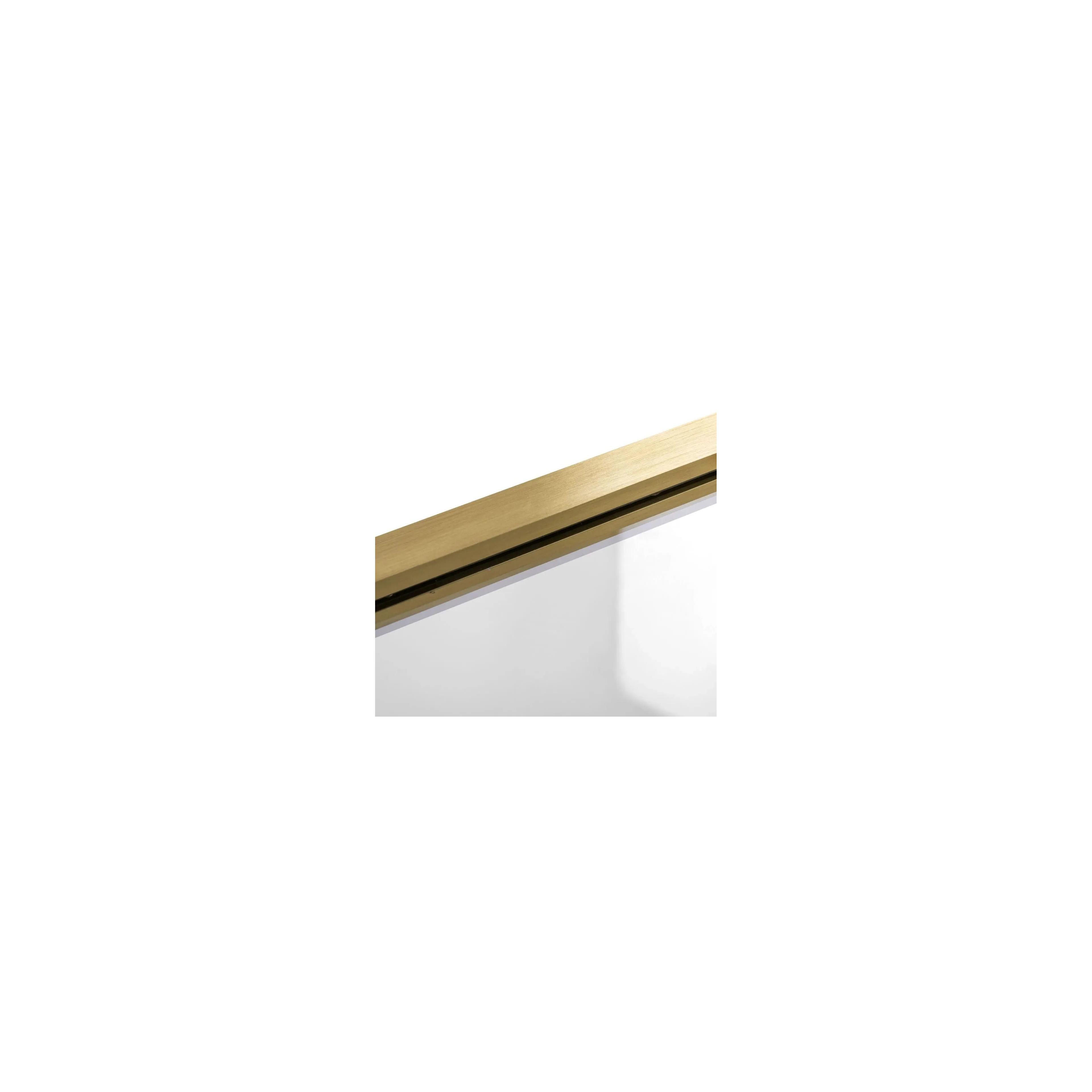 bathtub screen Rea Agat-2 100 BRUSH GOLD