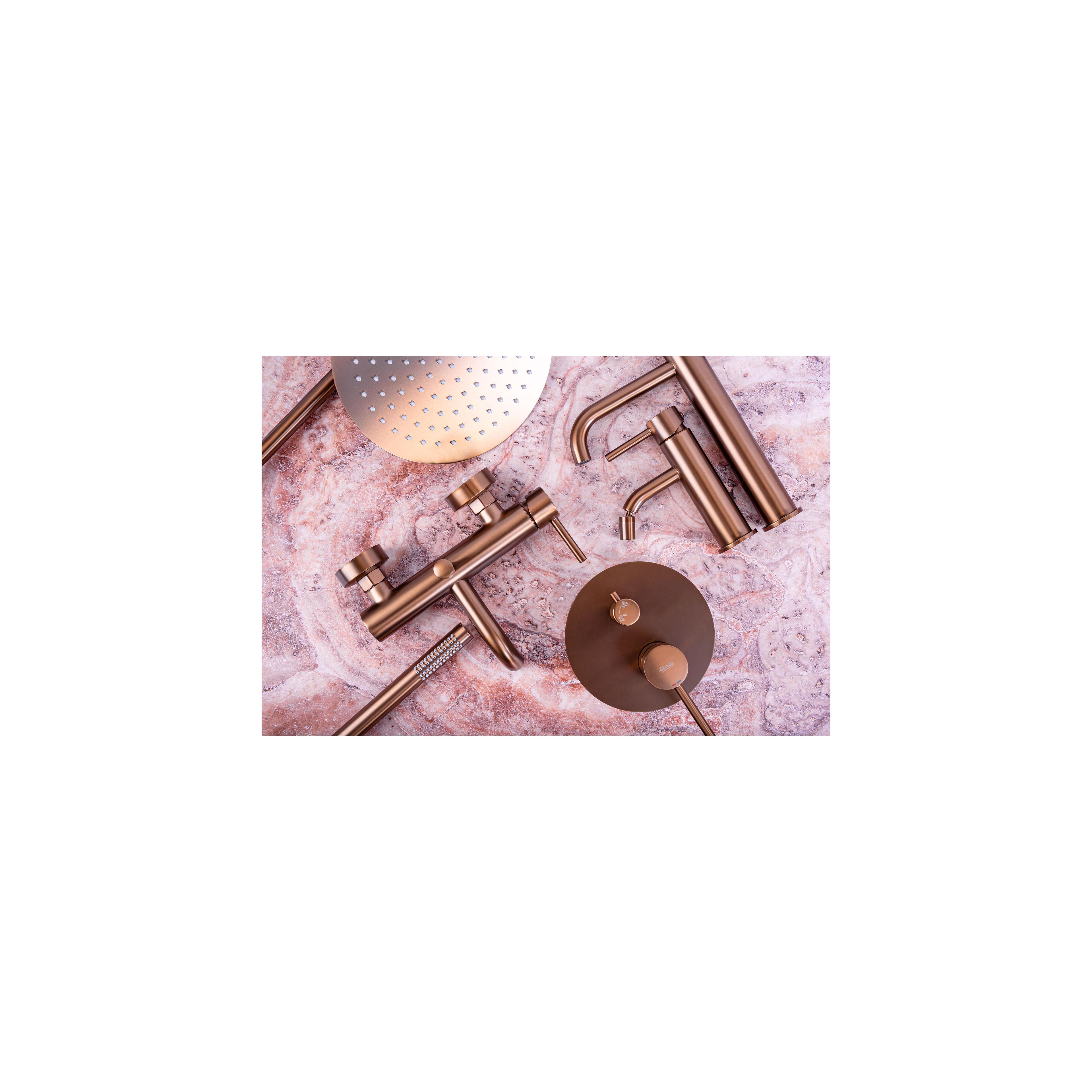 Rea Lungo Copper Brush bidē jaucējkrāns
