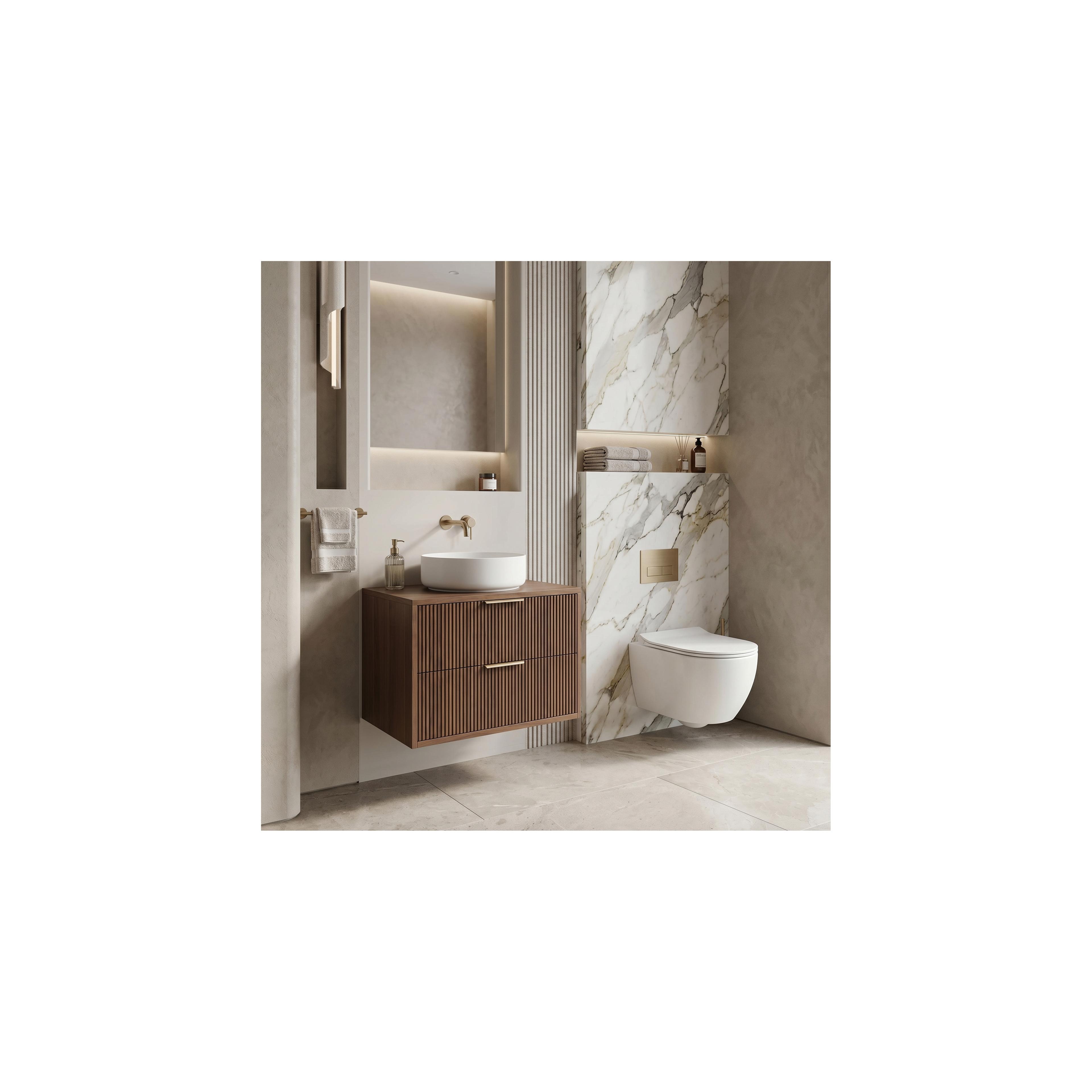 Waschtischunterschrank Rea Mono 60cm Brown