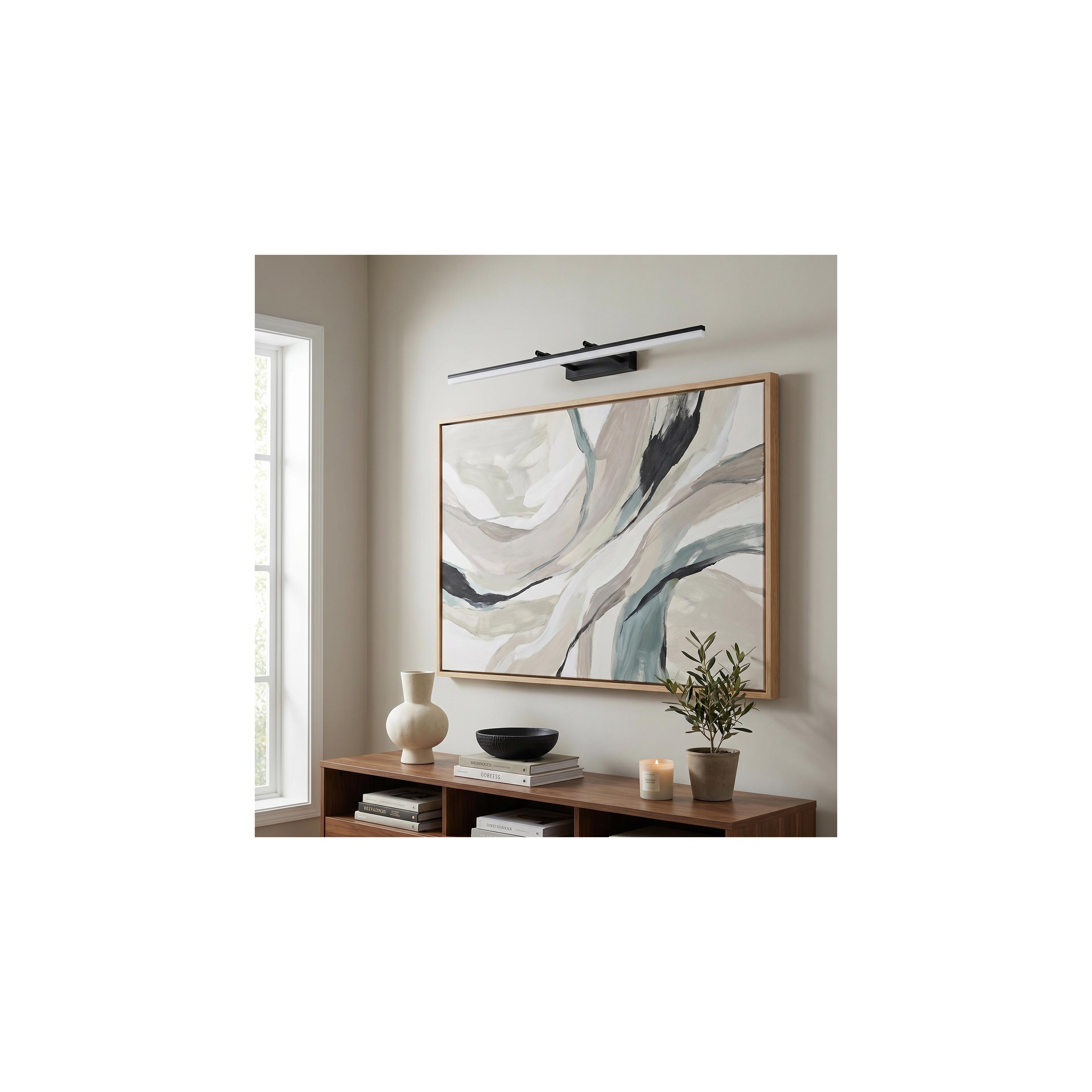 Bad LED-Wandleuchte APP1880-1W 80cm BLACK