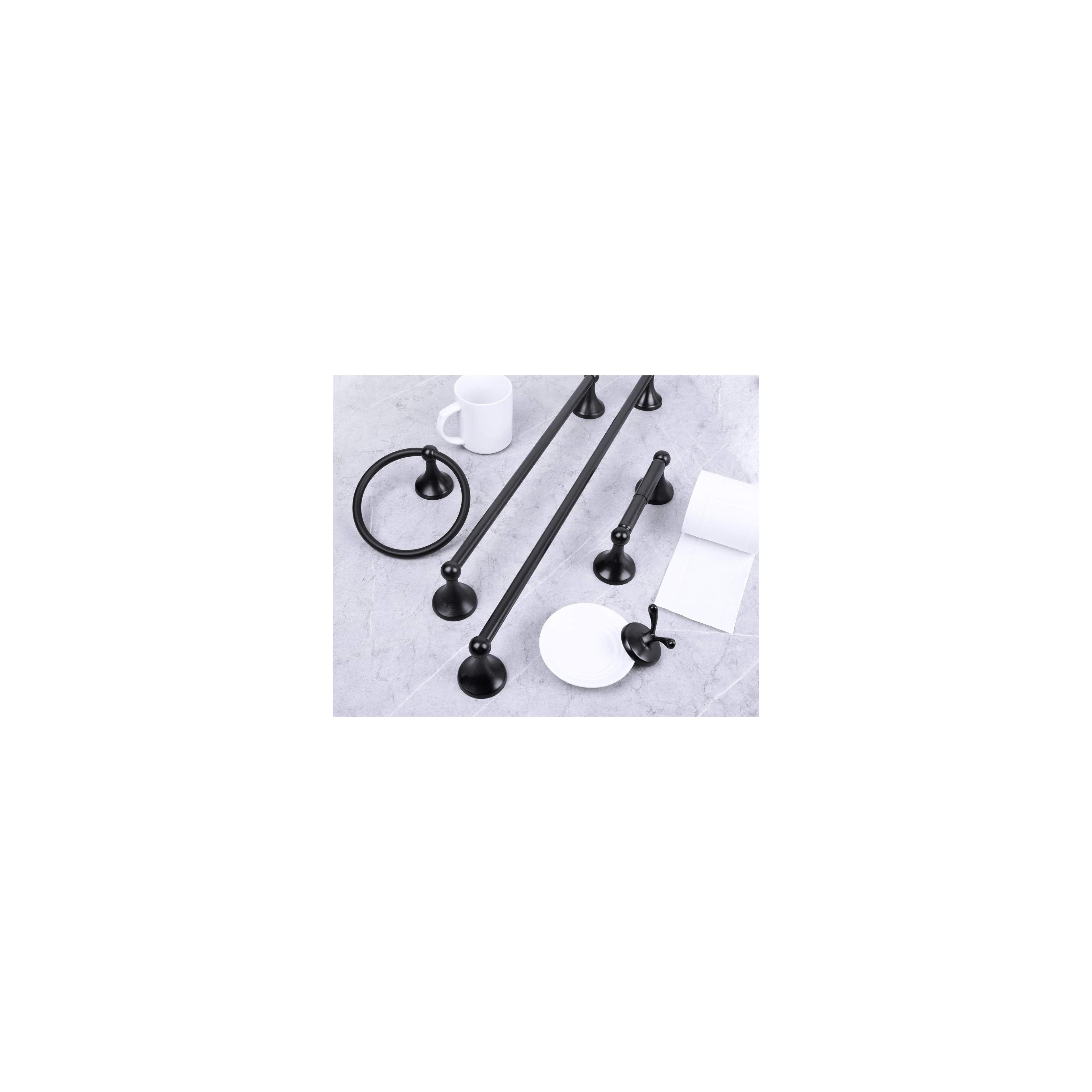 Porte-serviette Black 332870A RETRO