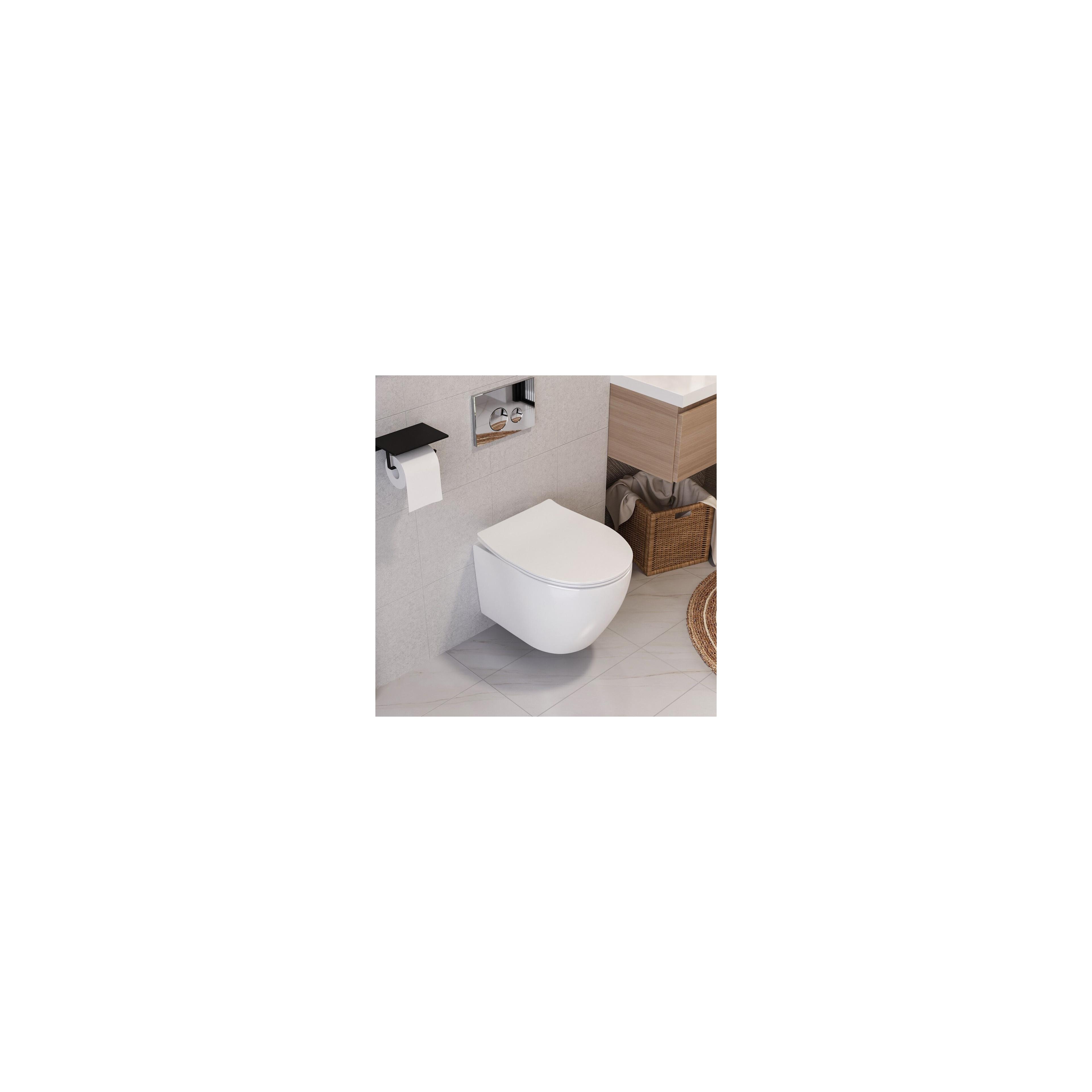 Toilet bowl WC Carlo Flat Mini Rimless + Bidet Carlo Mini
