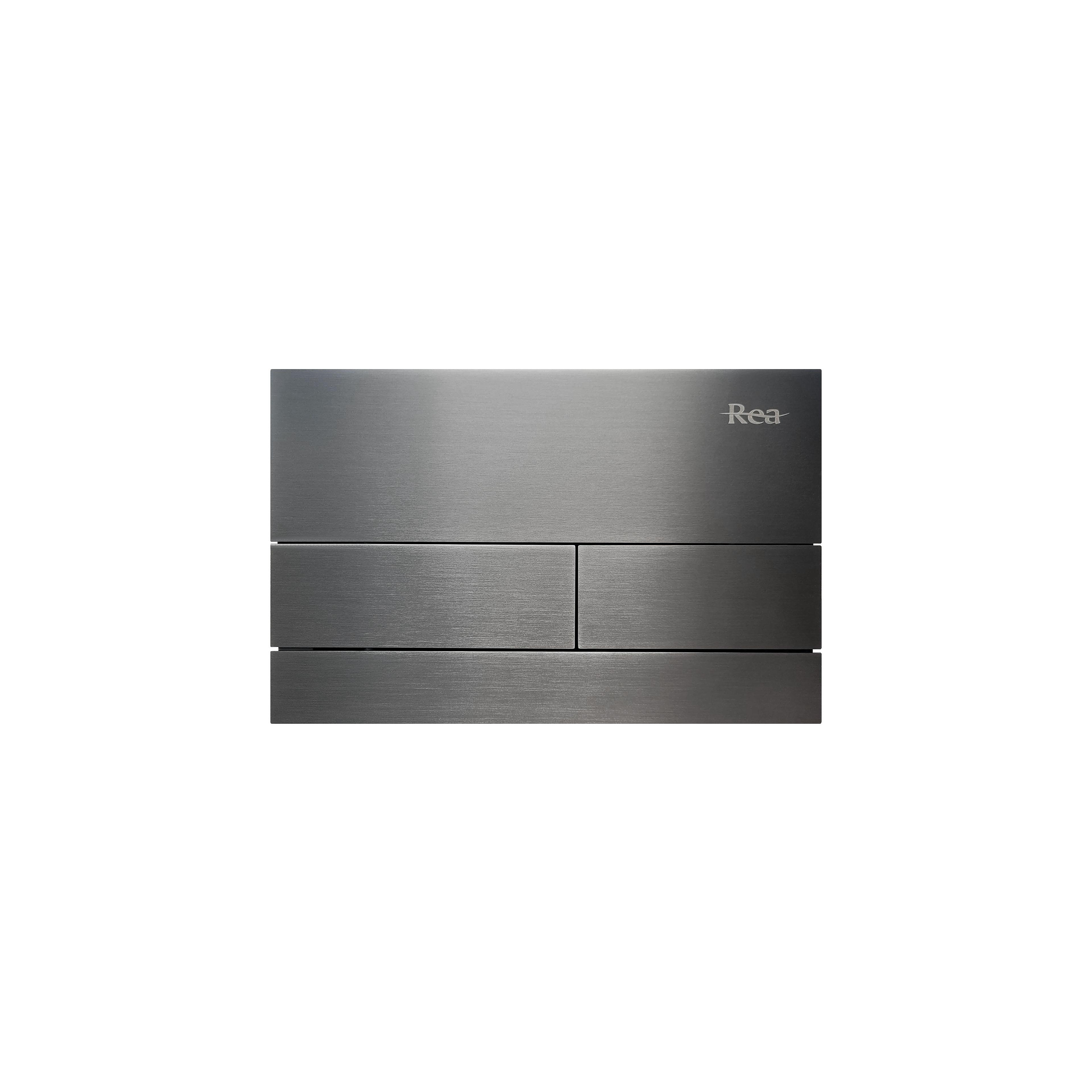 Gestell unterputzset Slim 024N für WC becken mit T taste Tytan