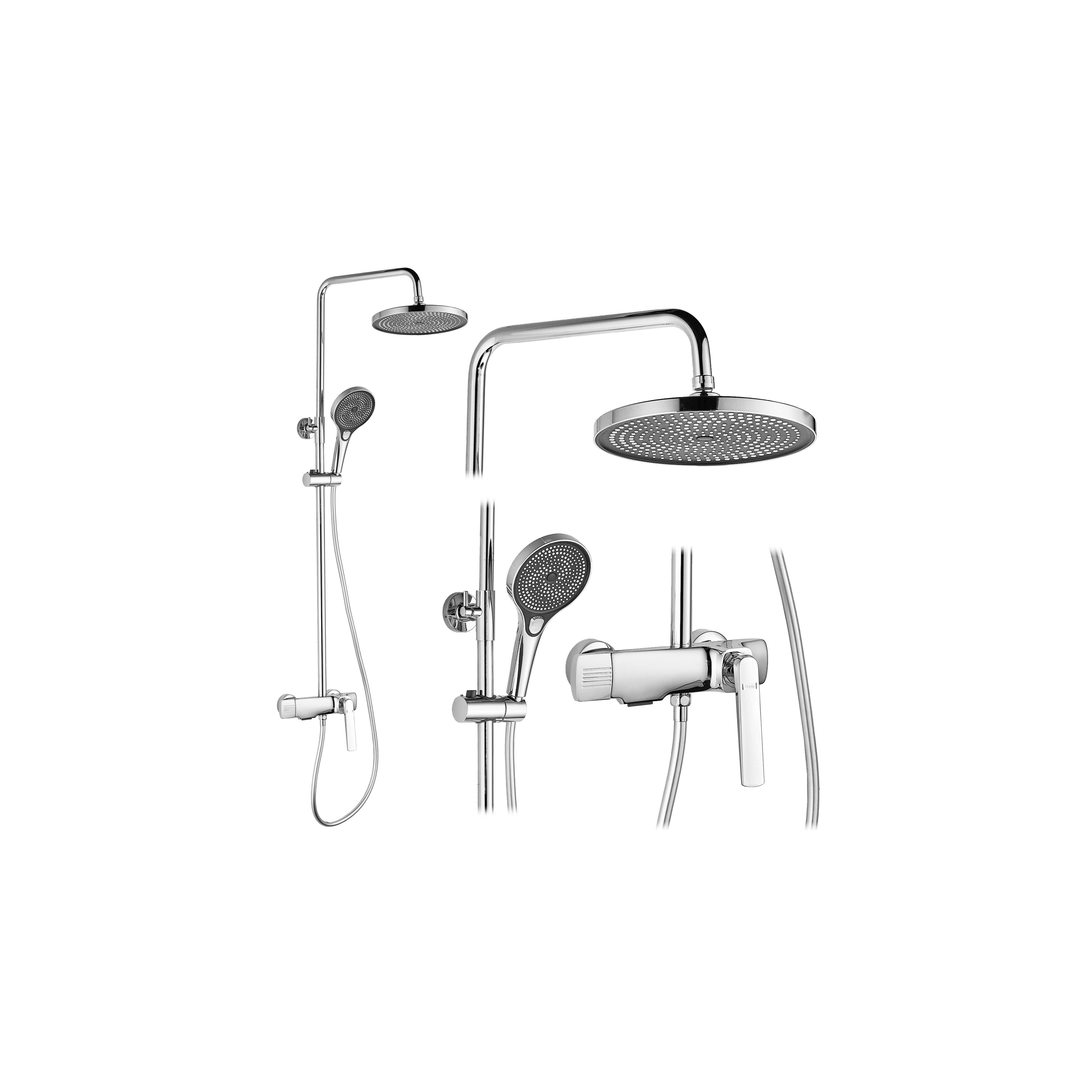 Shower set REA REBEL CHROME