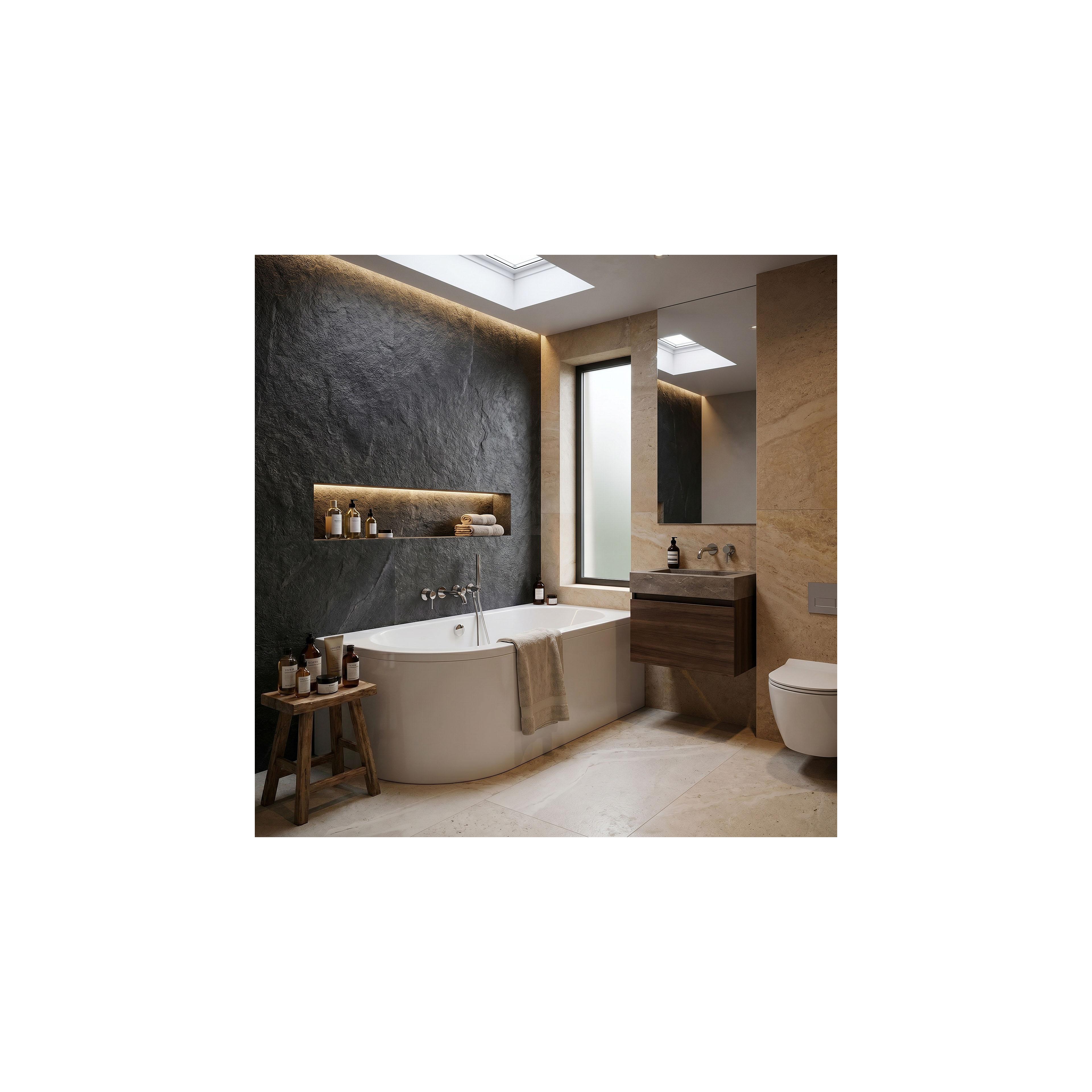 Acryl Eckbadewanne Rea Orion Right 160cm