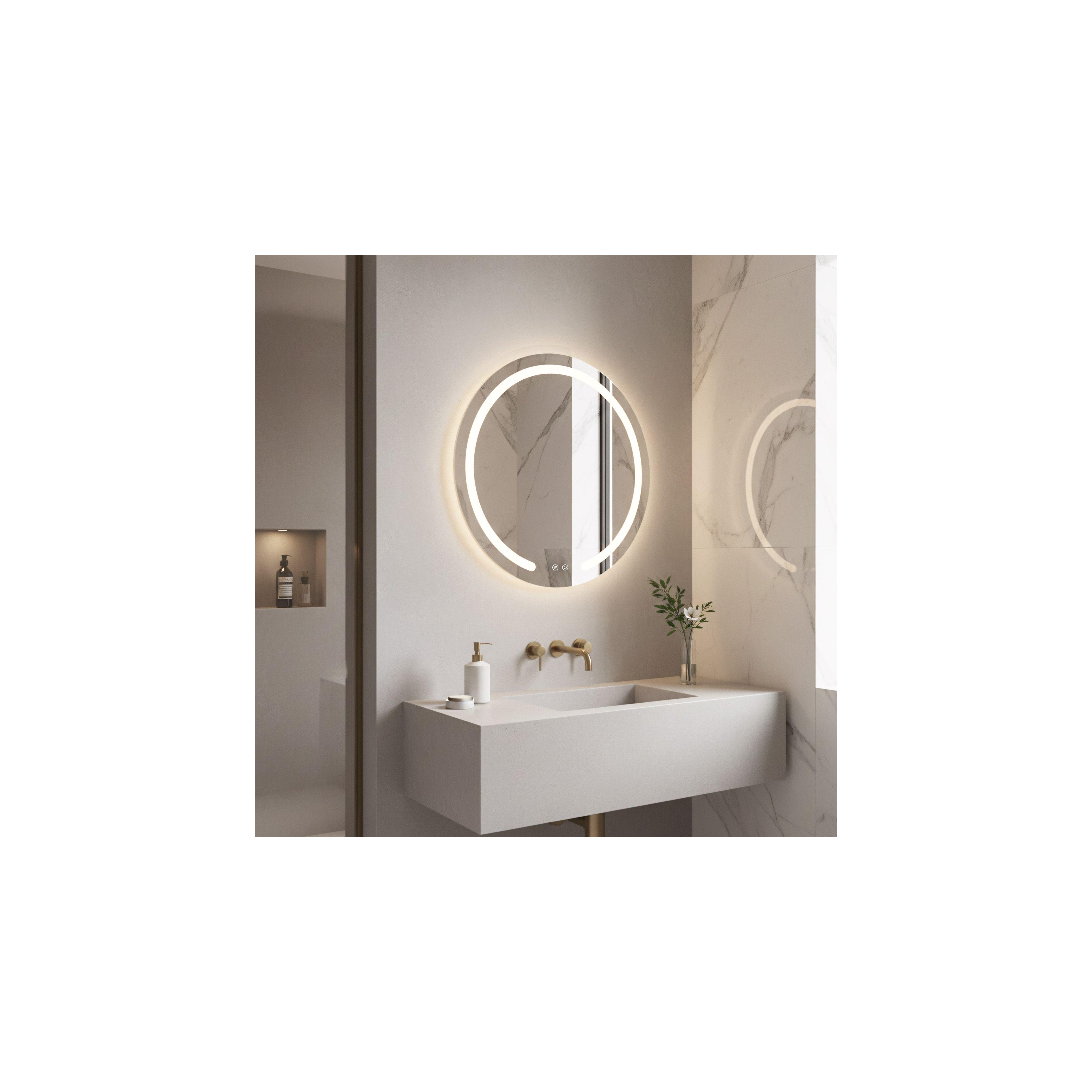 Spiegel LED 50cm Modern