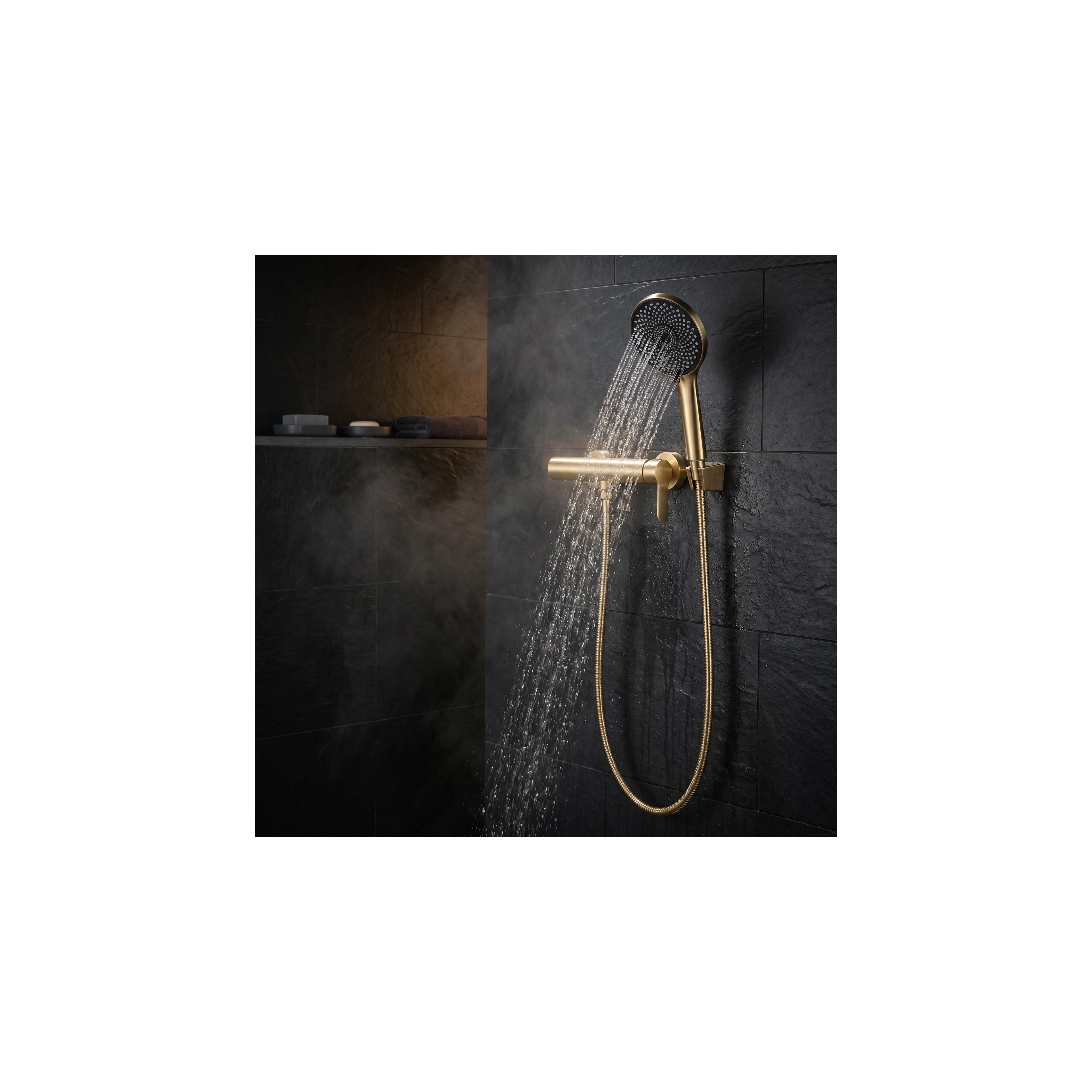 Duscharmatur REA Rivo Brush Gold