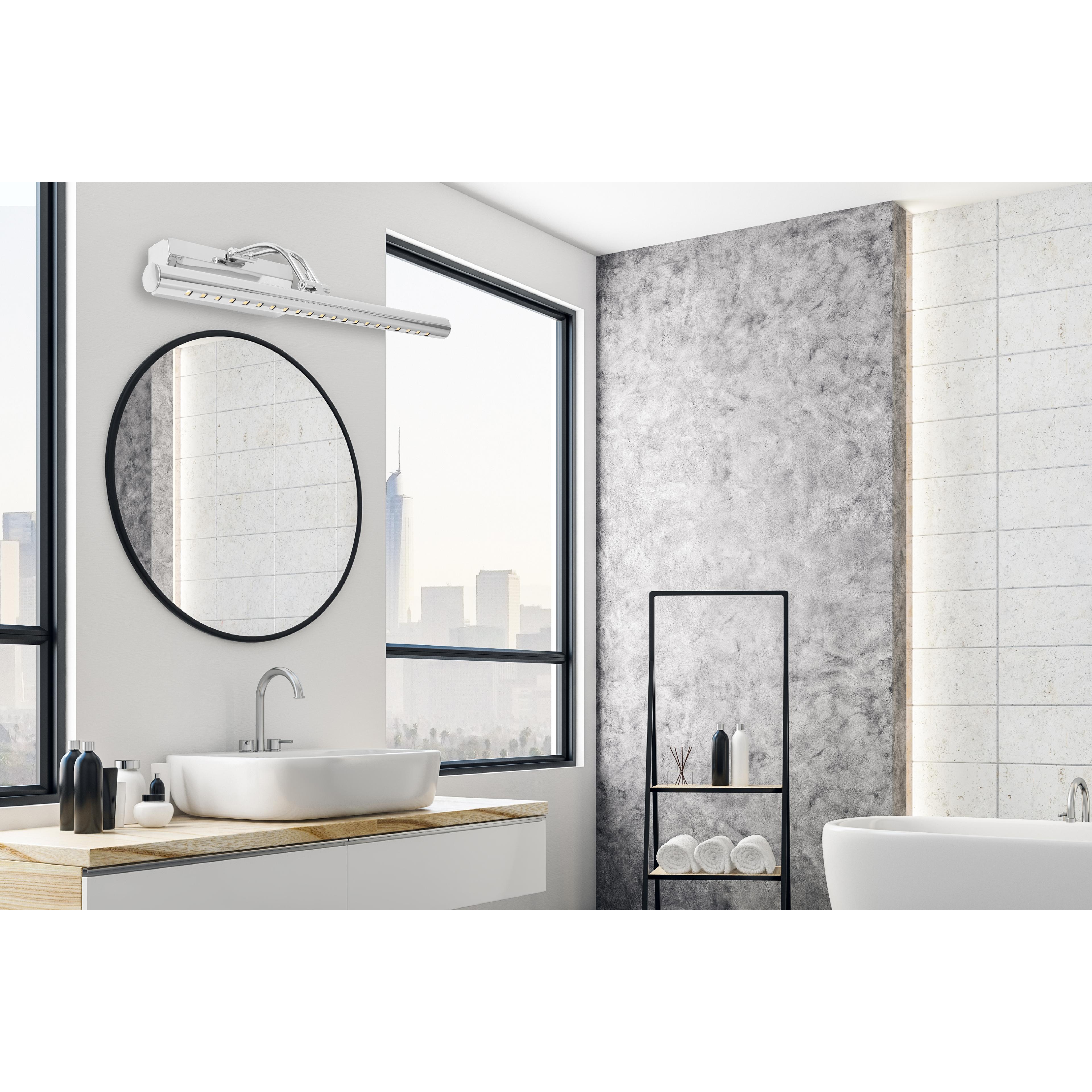 Bad Spiegelleuchte LED 5W 40CM APP364-1W chrome