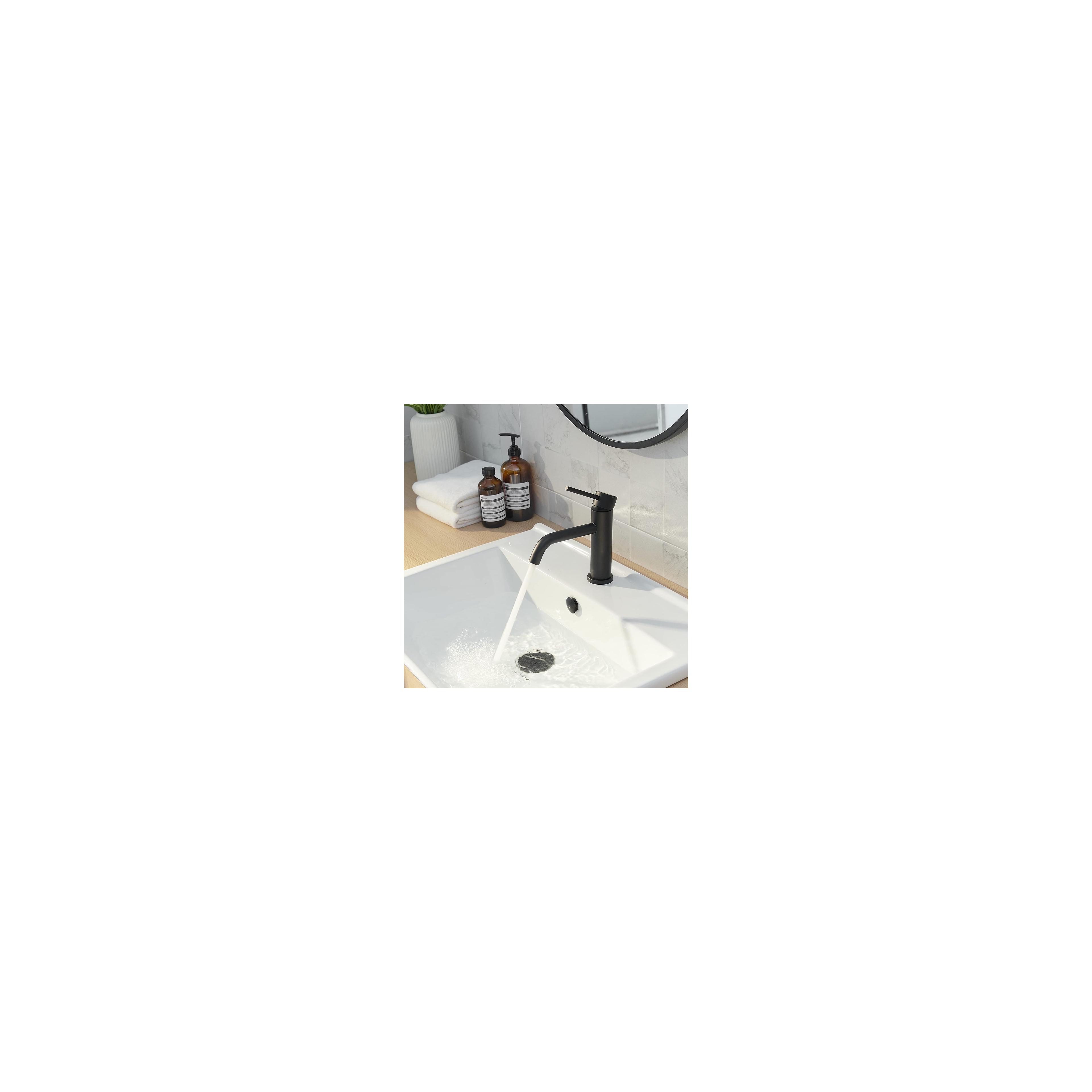 Bathroom faucet Rea Lungo BLACK Low