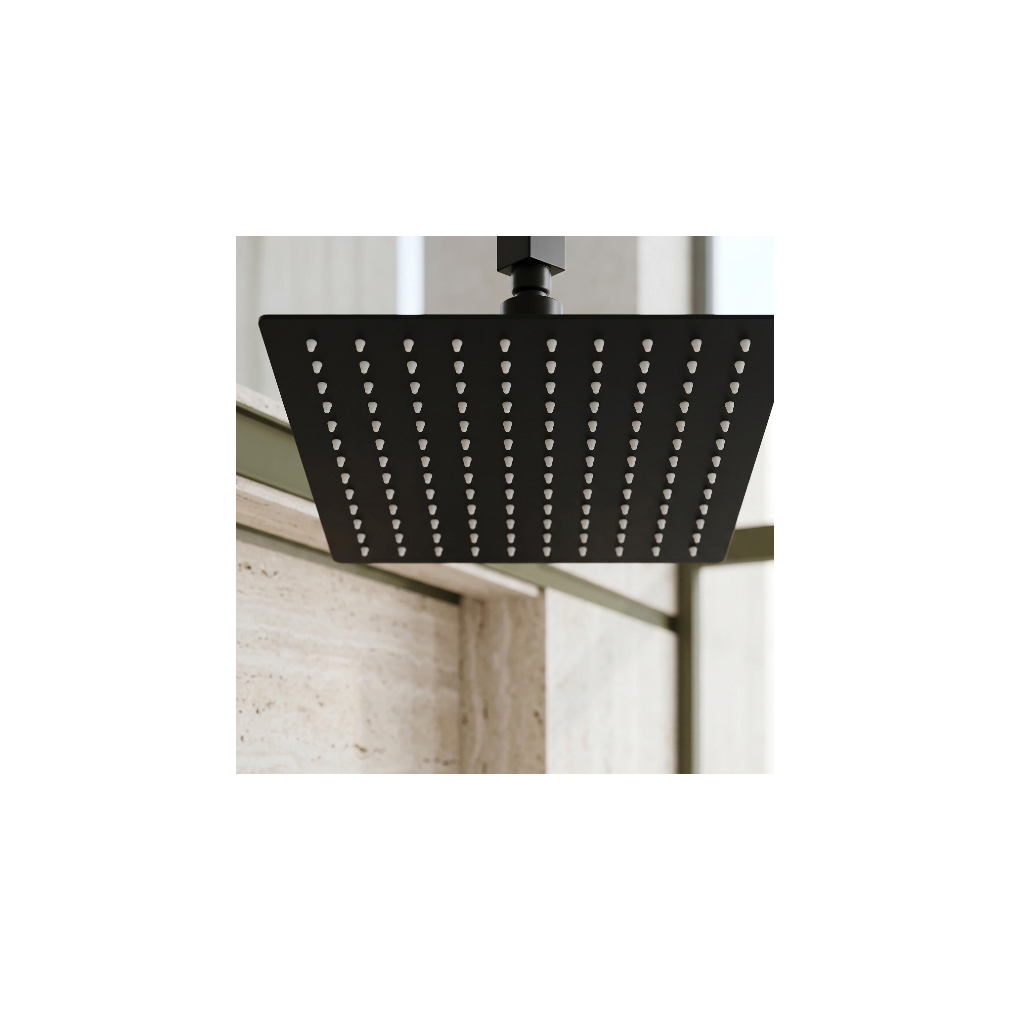 Квадратен душ пита REA JS-P015B 30cm Black