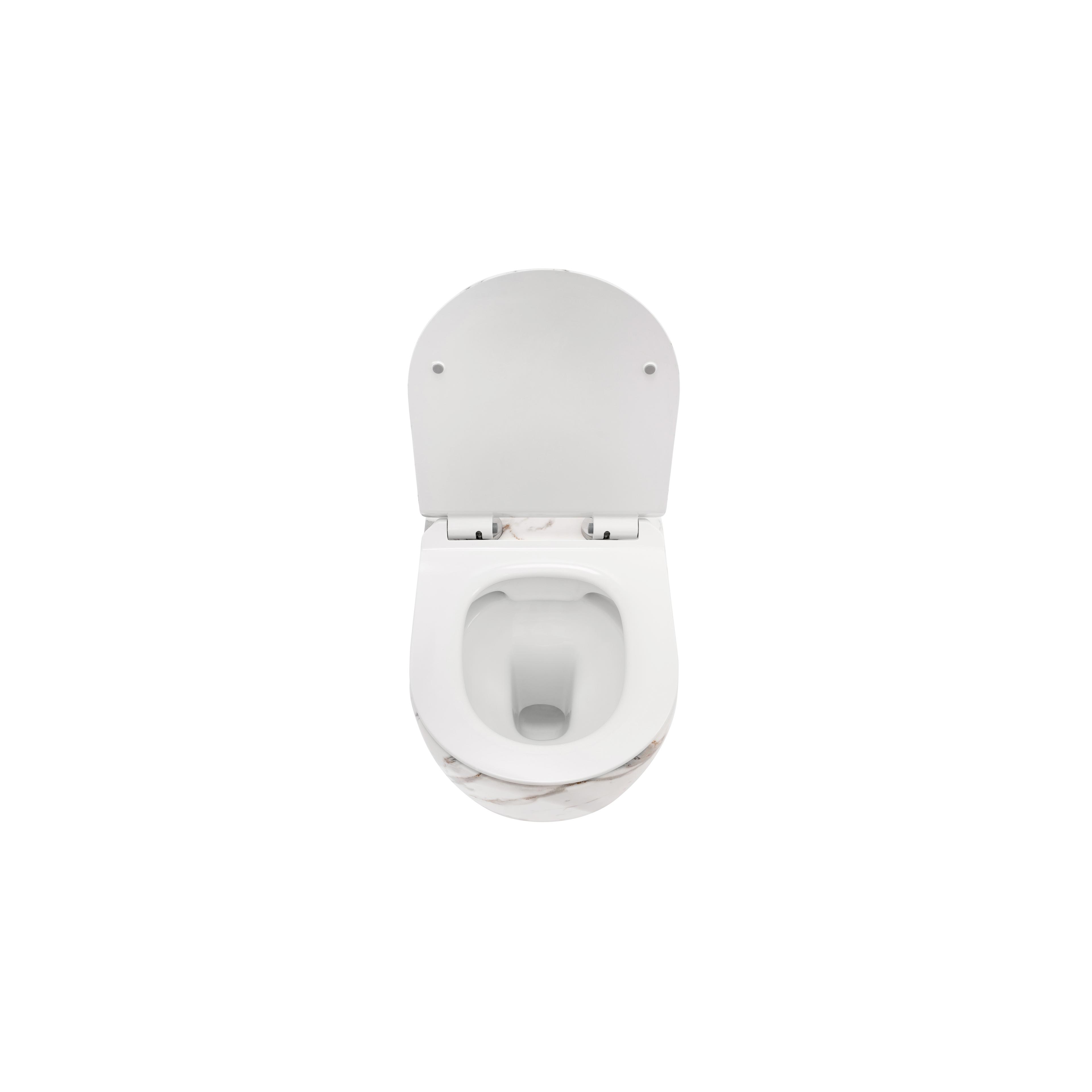 Toilet bowl Rea Carlos Slim Lava Shiny
